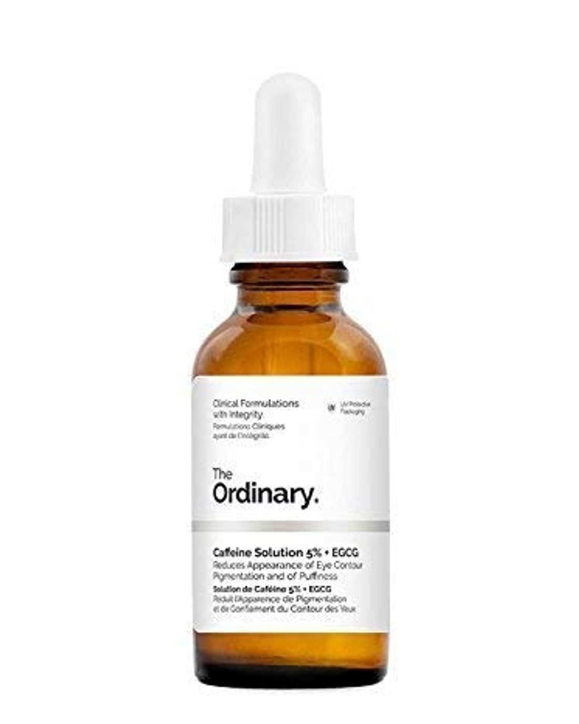 سرم دور چشم کافئین سولوشن 5% اوردینری The Ordinary مدل  Caffeine Solution %5 & EGCG