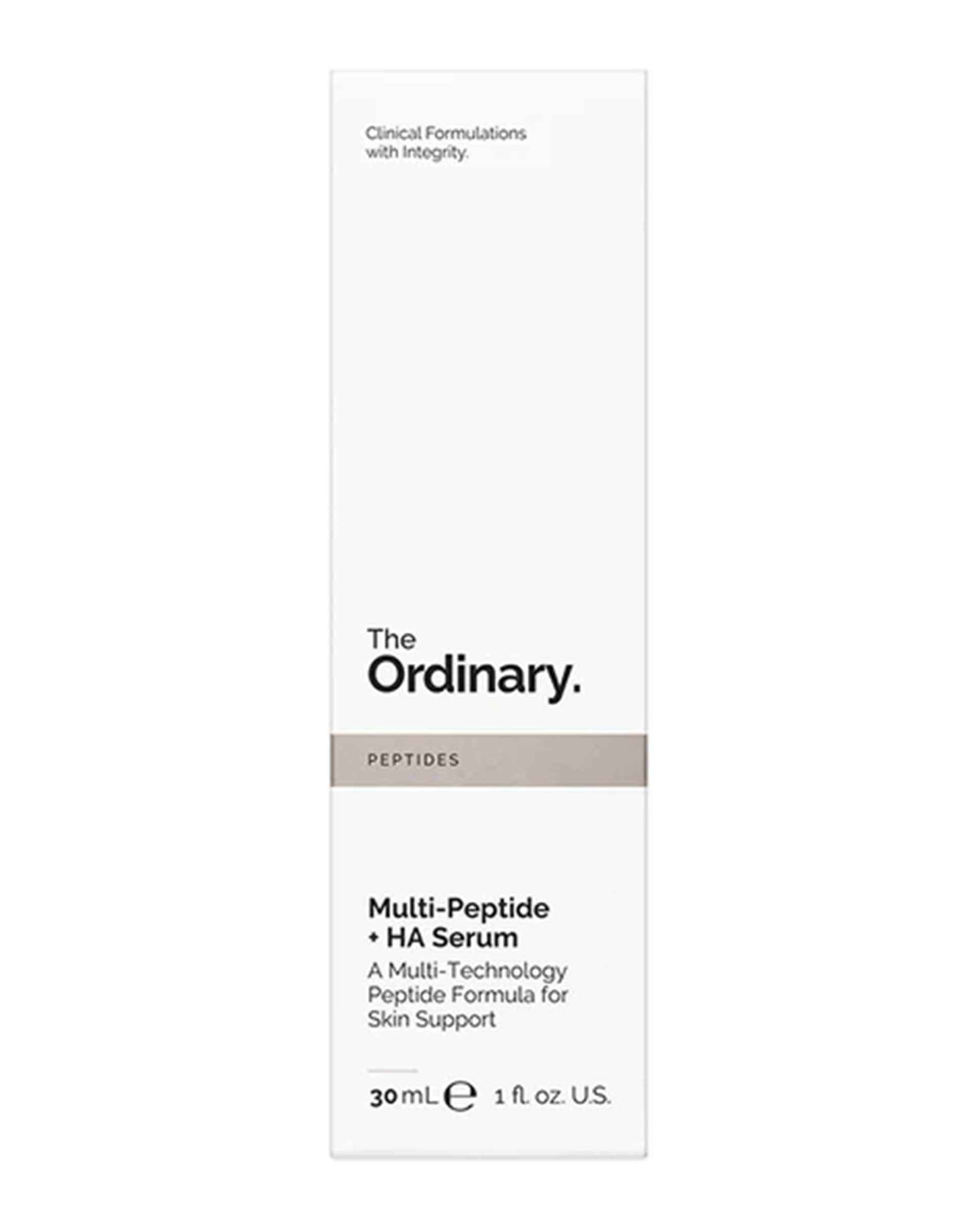 سرم آبرسان و جوانساز صورت بافت و مولتی پپتاید اوردینری The Ordinary مدل Multi Peptide & HA Serum حجم 30ml