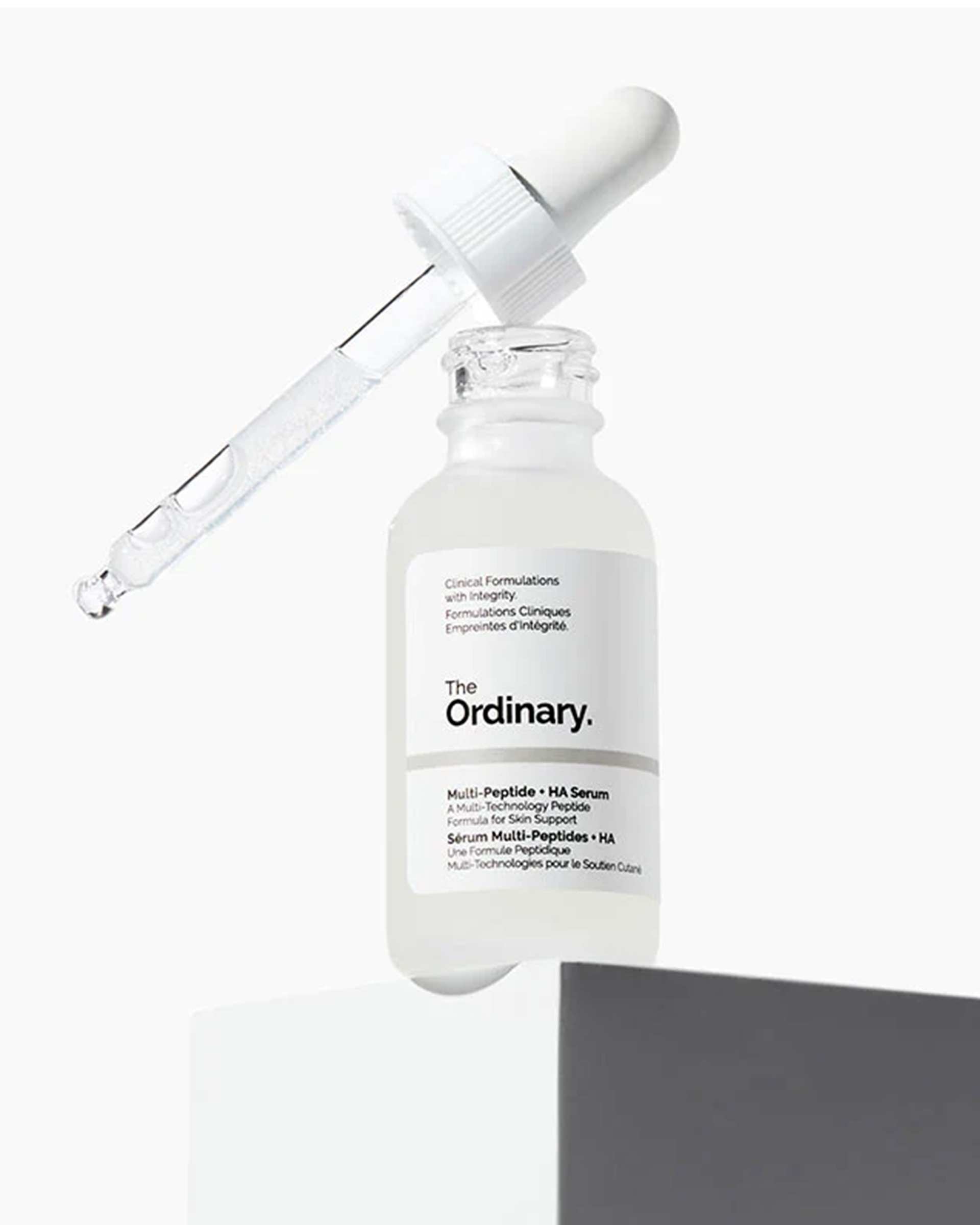 سرم آبرسان و جوانساز صورت بافت و مولتی پپتاید اوردینری The Ordinary مدل Multi Peptide & HA Serum حجم 30ml