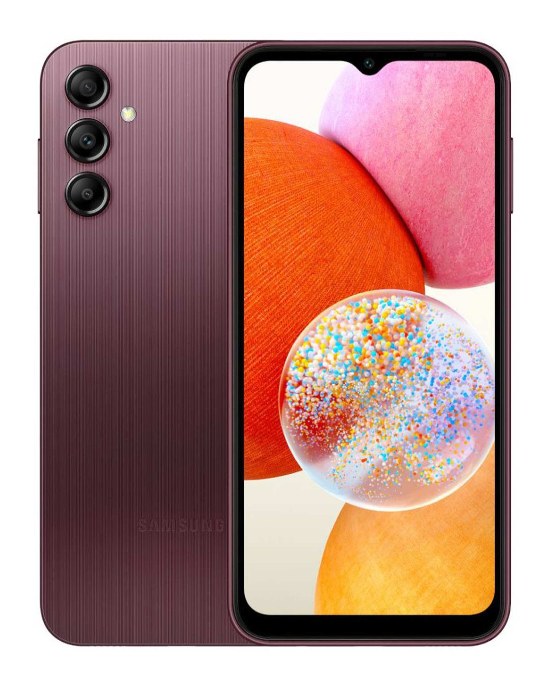 گوشی موبایل سامسونگ مدل Galaxy A14 دو سیم کارت ظرفیت 128 گیگابایت و رم 4 گیگابایت بنفش- ویتنام