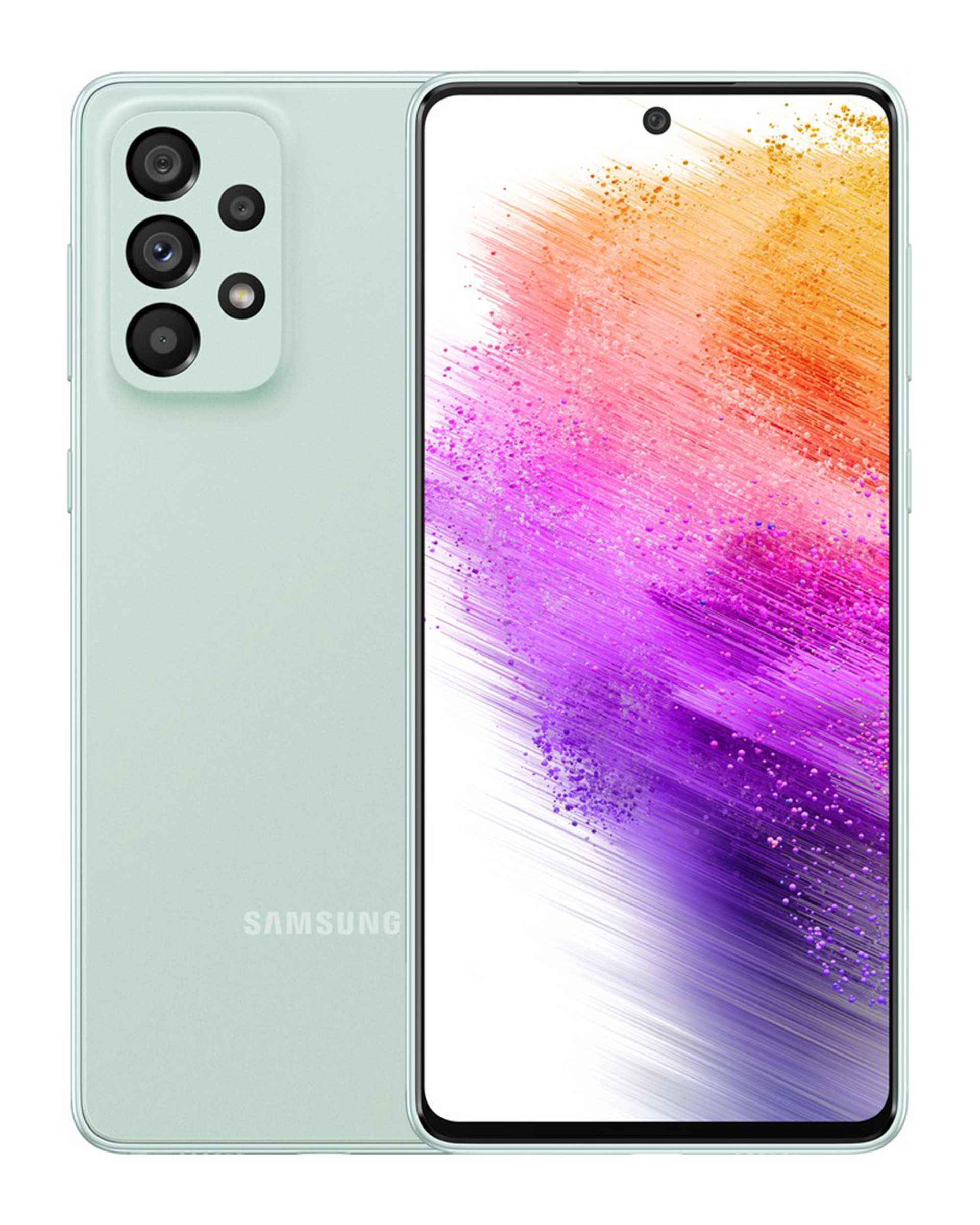 گوشی موبایل سامسونگ مدل Galaxy A73 5G  دو سیم کارت ظرفیت 128 گیگابایت و رم 8 گیگابایت سبز- ویتنام