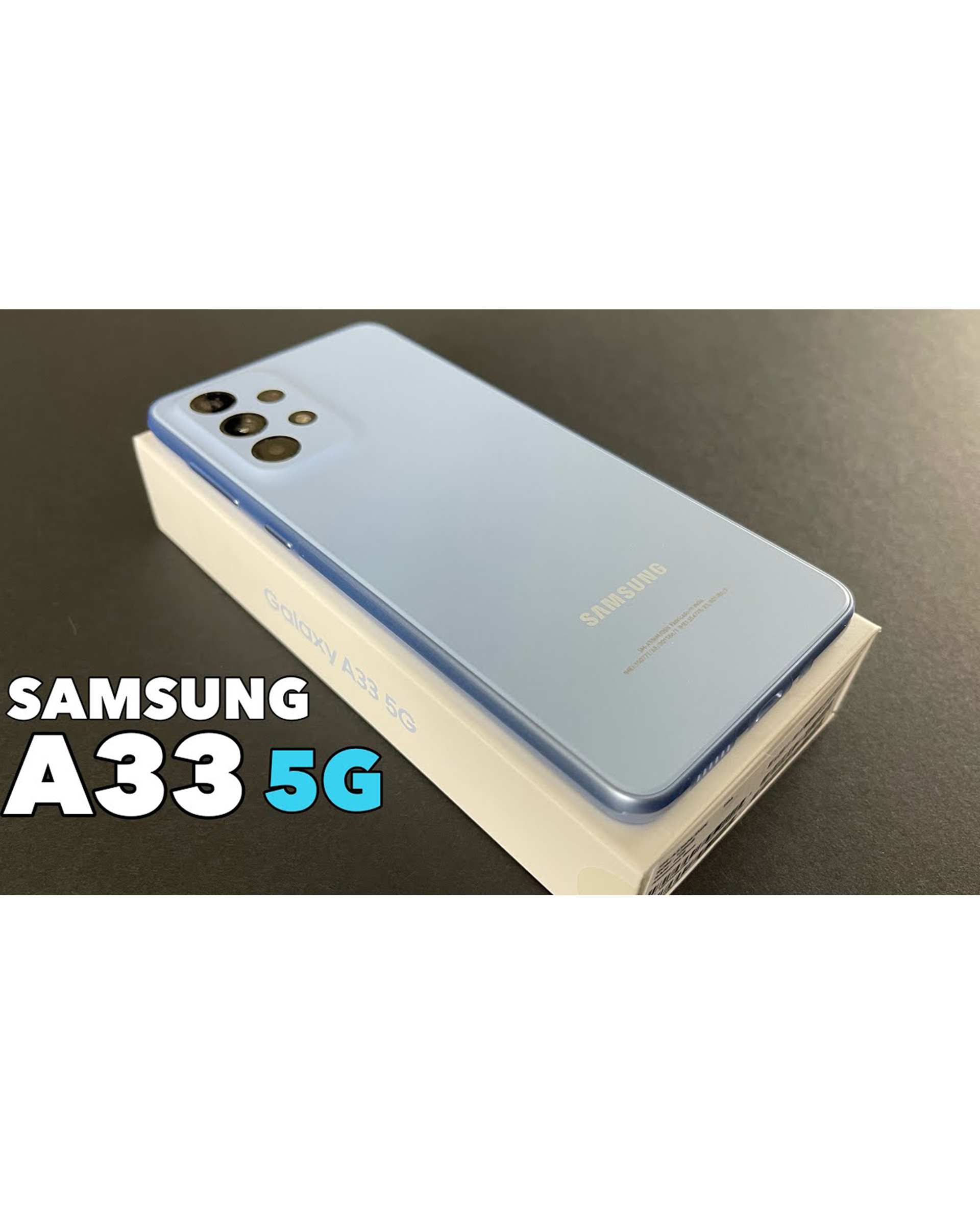 گوشی موبایل سامسونگ مدل Galaxy A33 5G دو سیم کارت ظرفیت 128 گیگابایت و رم 6 گیگابایت آبی