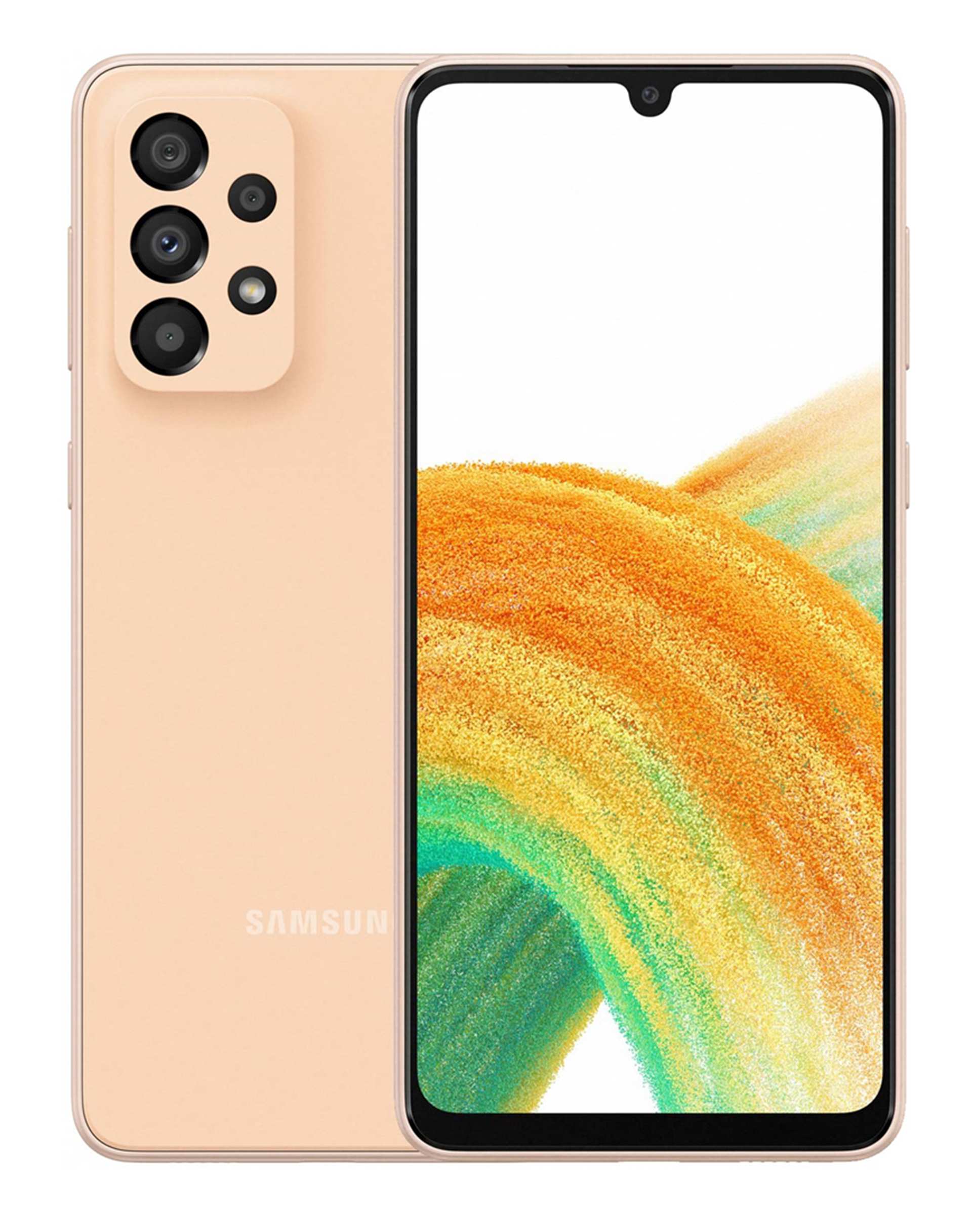 گوشی موبایل سامسونگ مدل Galaxy A33 5G  دو سیم کارت ظرفیت 128 گیگابایت و رم 8 گیگابایت گلبهی