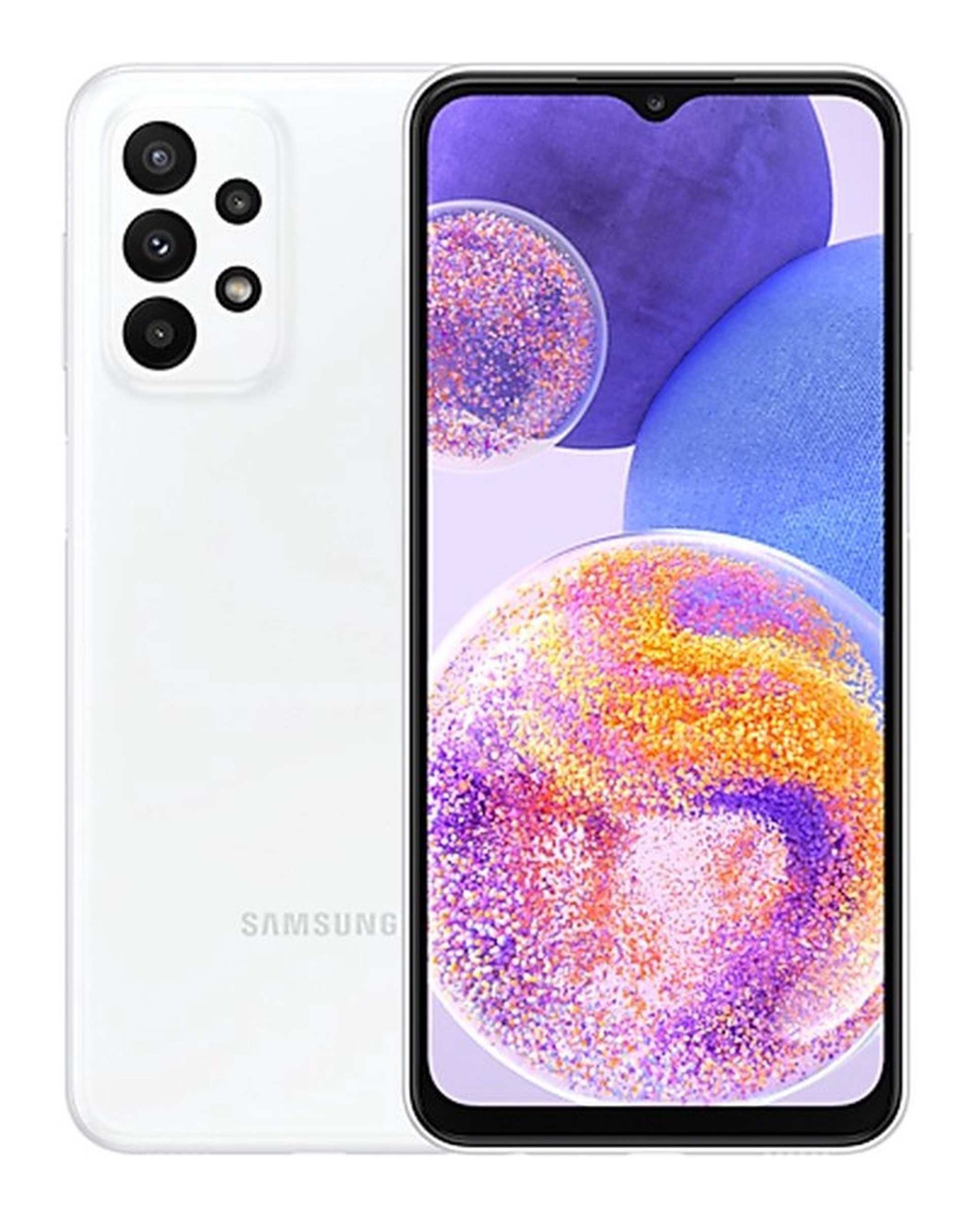 گوشی موبایل سامسونگ مدل Galaxy A23  دو سیم کارت ظرفیت 128 گیگابایت و رم 4 گیگابایت سفید- ویتنام