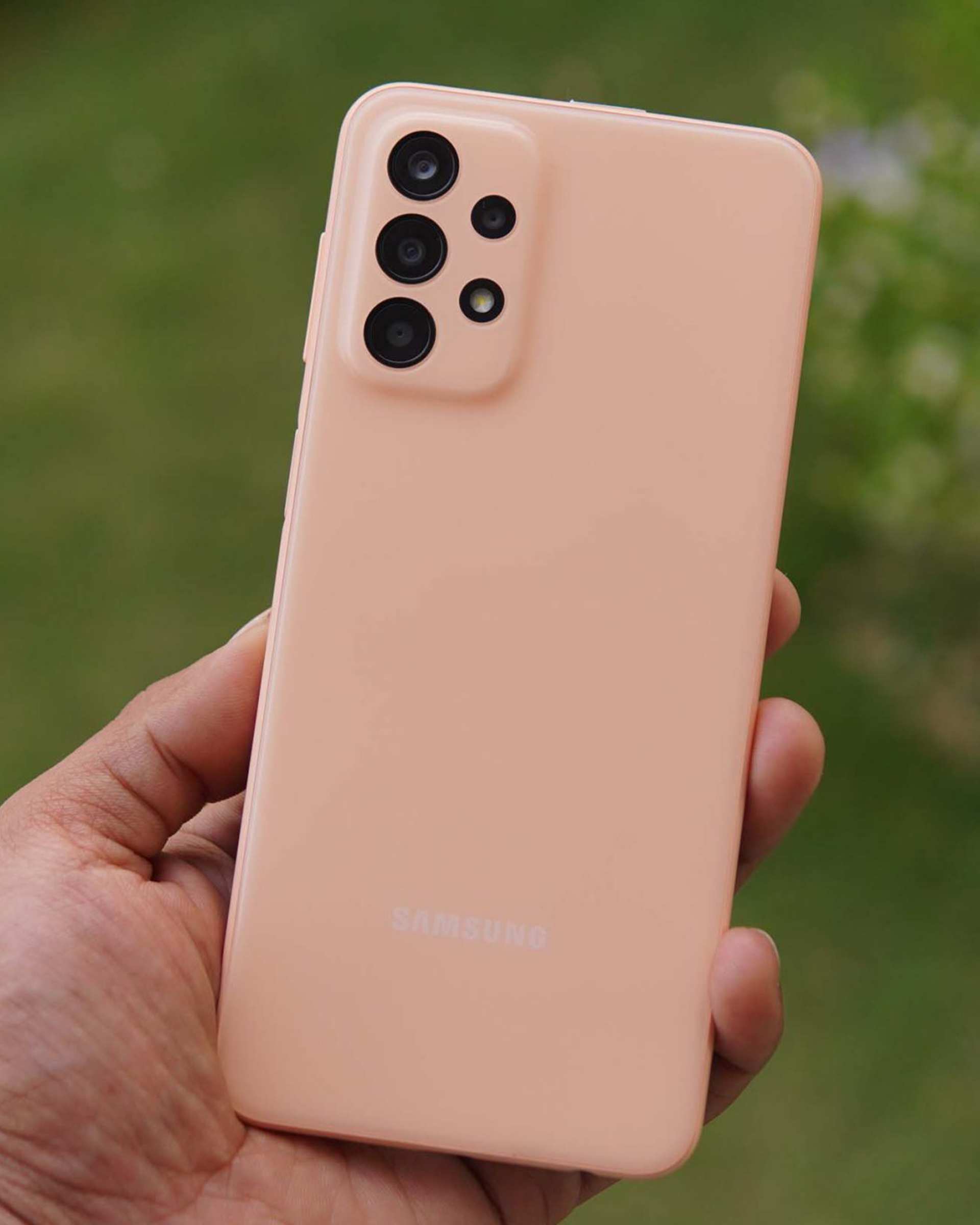 گوشی موبایل سامسونگ مدل Galaxy A23  دو سیم کارت ظرفیت 128 گیگابایت و رم 4 گیگابایت گلبهی