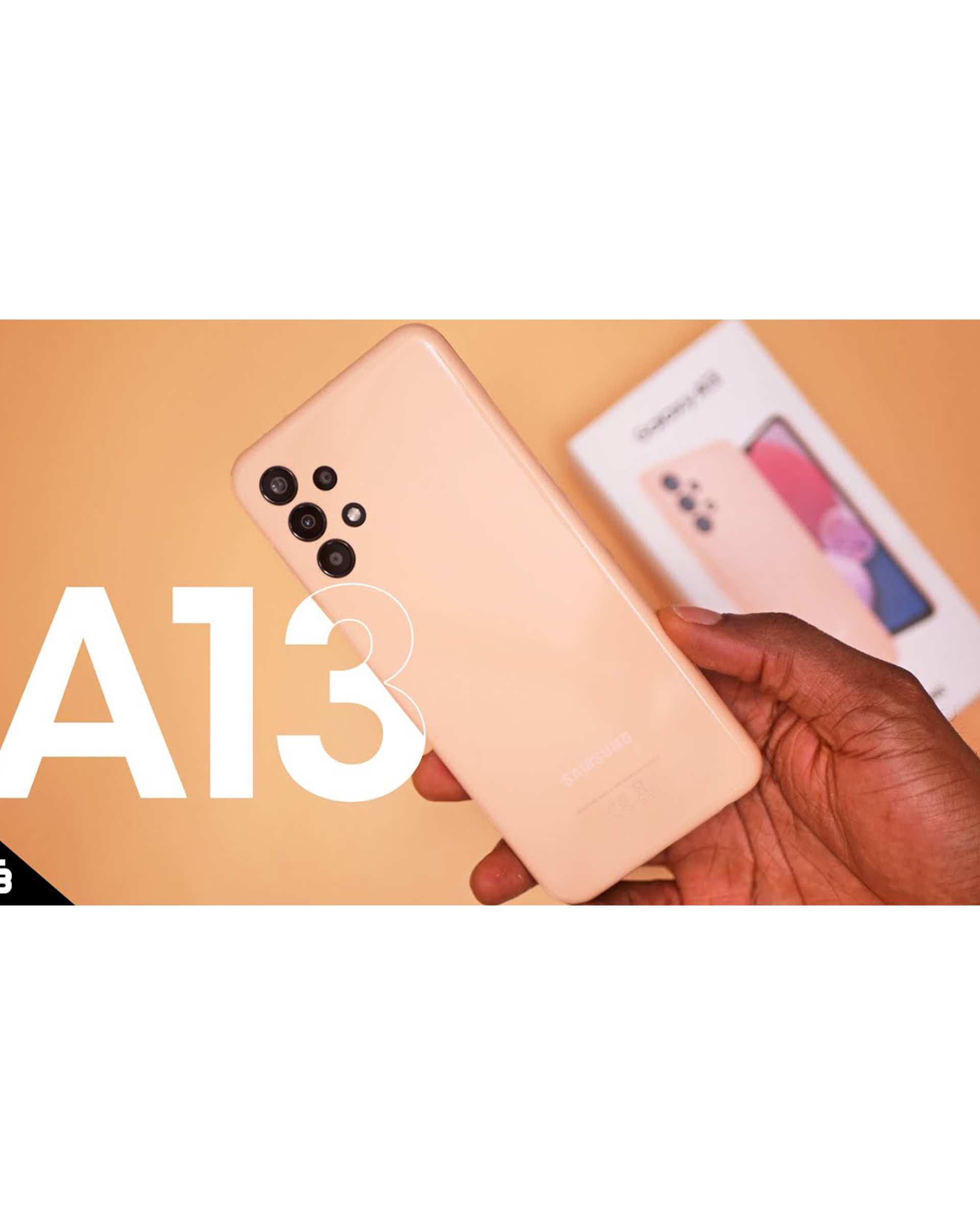 گوشی موبایل سامسونگ مدل Galaxy A13 دو سیم کارت ظرفیت 64 گیگابایت و رم 4 گیگابایت گلبهی