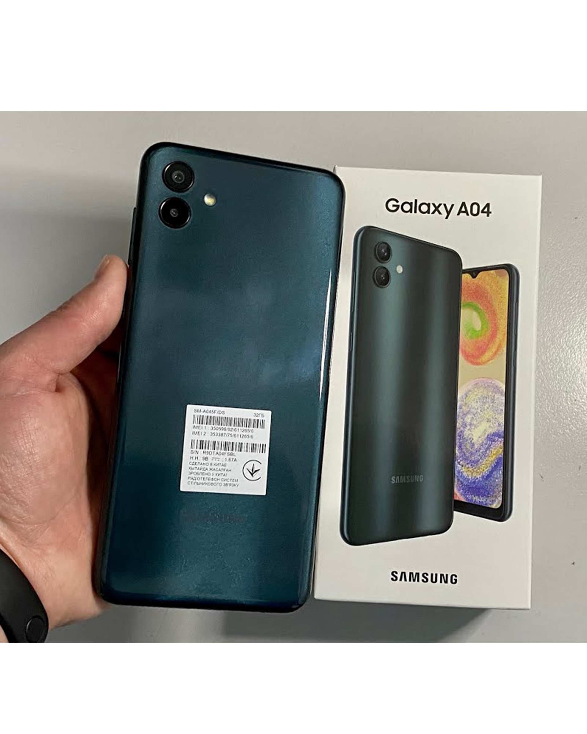 گوشی موبایل سامسونگ مدل Galaxy A04 دو سیم کارت ظرفیت 32 گیگابایت و رم 3 گیگابایت سبز