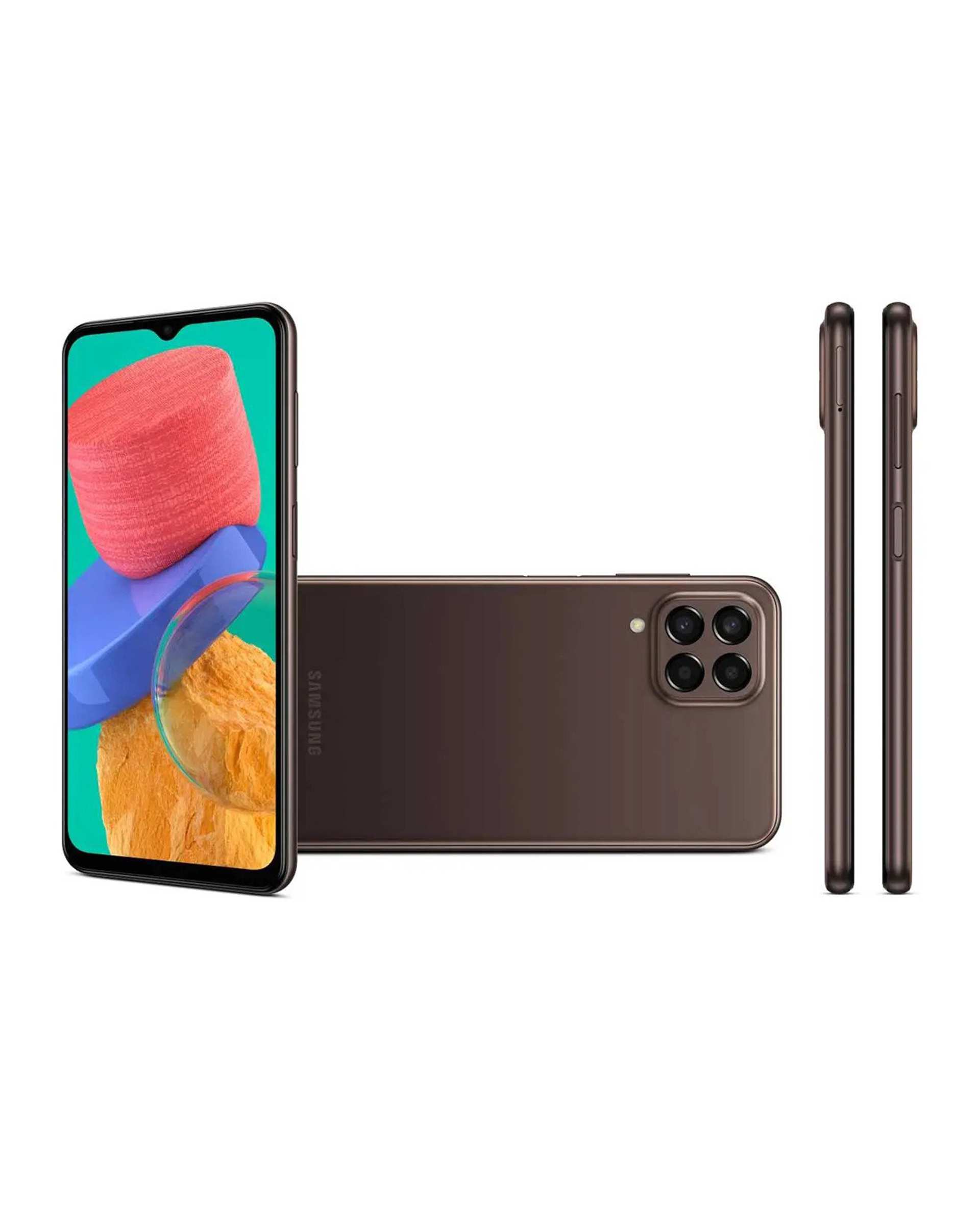 گوشی موبایل سامسونگ مدل Galaxy M33 5G دو سیم‌ کارت ظرفیت 128 گیگابایت و رم 8 گیگابایت قهوه ای