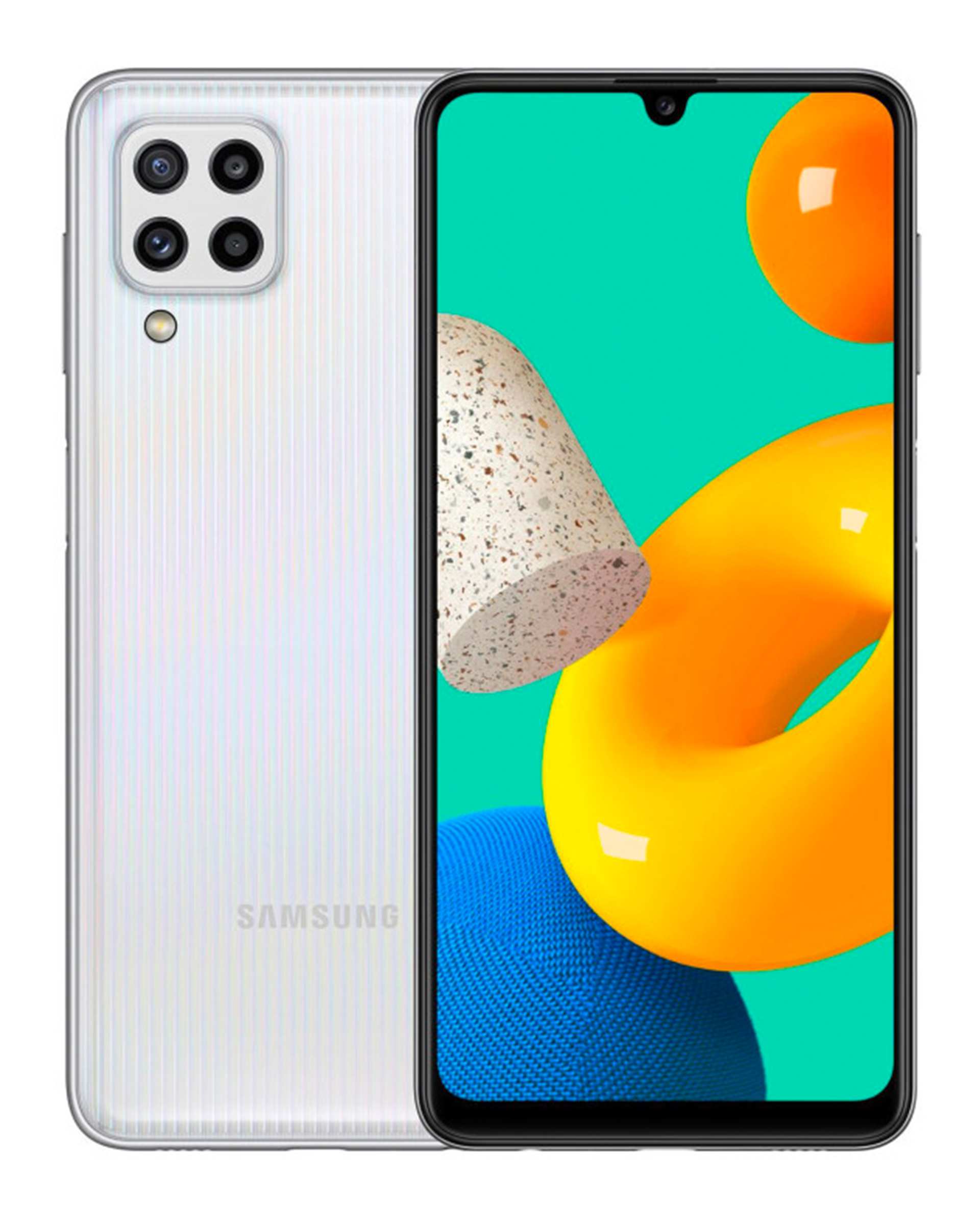 گوشی موبایل سامسونگ مدل Galaxy M32 دو سیم‌ کارت ظرفیت 128 گیگابایت و رم 6 گیگابایت سفید- ویتنام