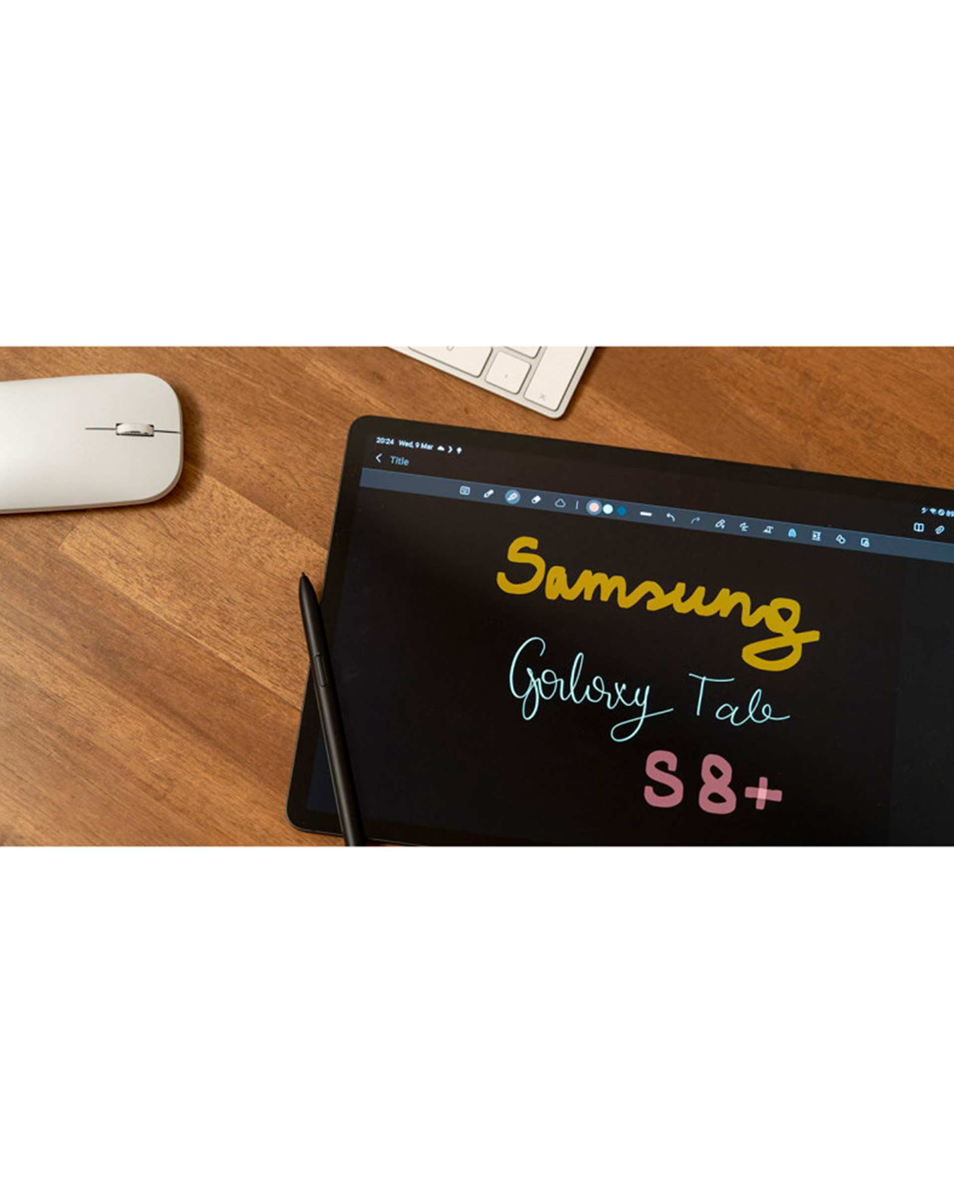 تبلت سامسونگ مدل Galaxy Tab S8 Plus ظرفیت 128 گیگابایت و رم 8 گیگابایت خاکستری