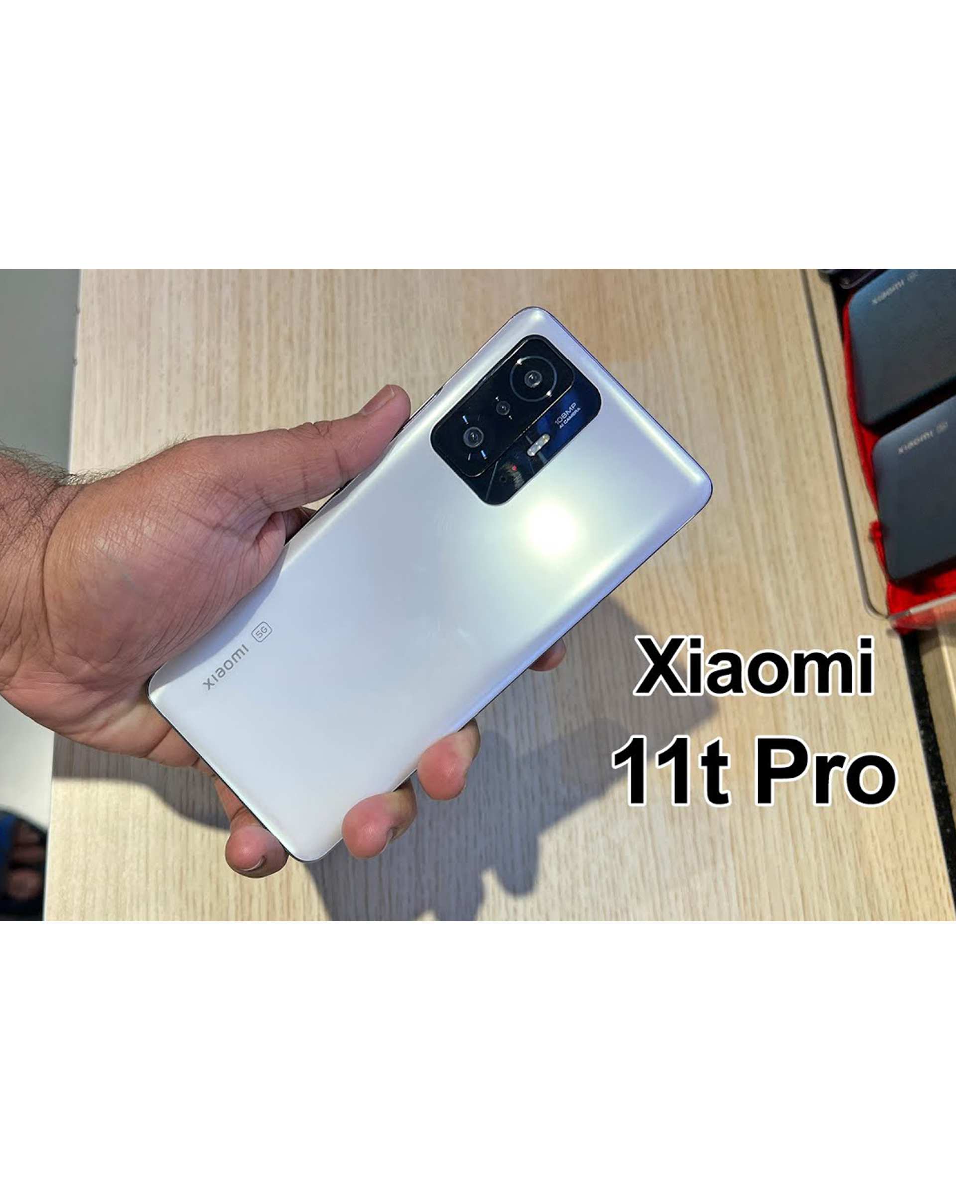 گوشی موبایل شیائومی مدل 11T Pro 5G دو سیم‌ کارت ظرفیت 256 گیگابایت و رم 8 گیگابایت سفید