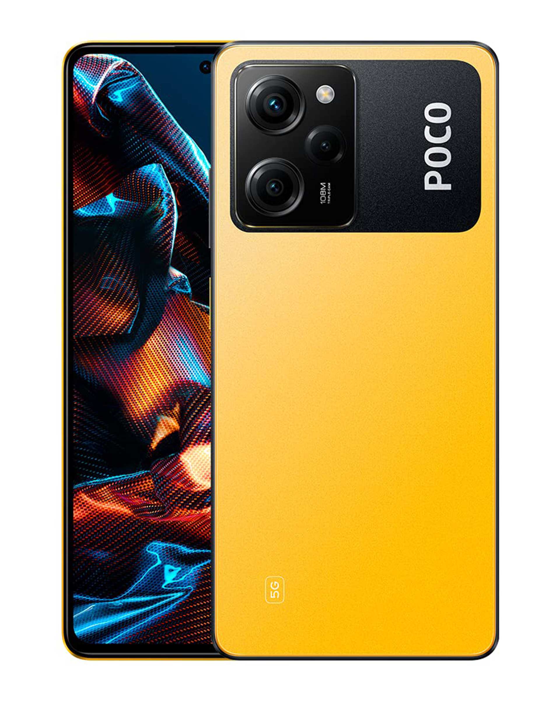 گوشی موبایل شیائومی مدل Poco X5 Pro 5G دو سیم کارت ظرفیت 256 گیگابایت و رم 8 گیگابایت زرد