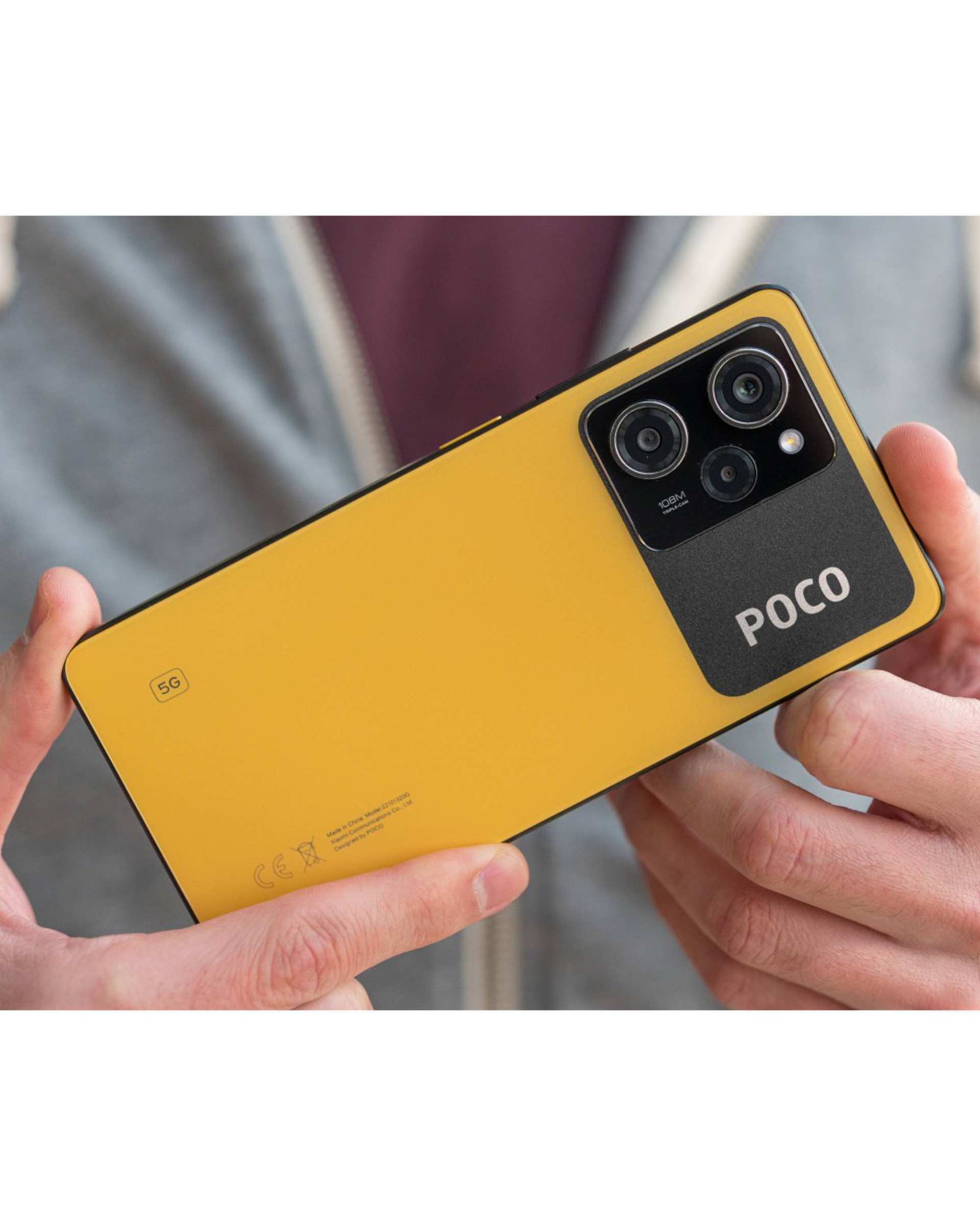 گوشی موبایل شیائومی مدل Poco X5 Pro 5G دو سیم کارت ظرفیت 256 گیگابایت و رم 8 گیگابایت زرد