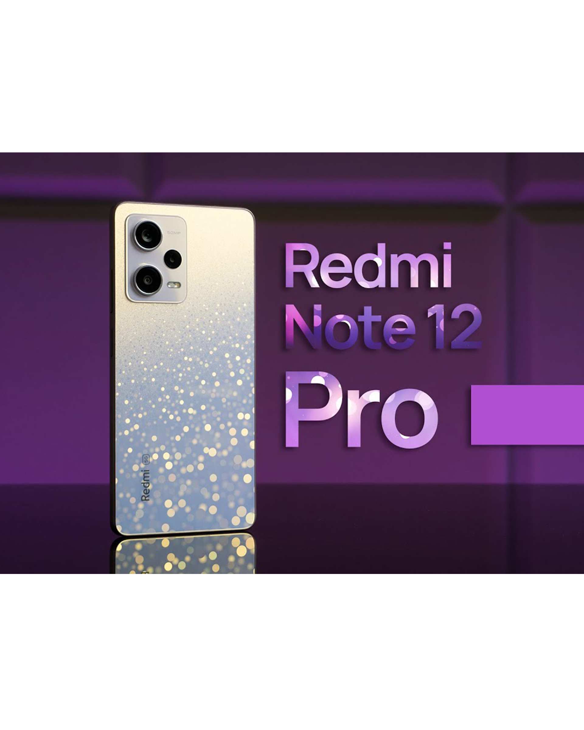 گوشی موبایل شیائومی مدل Redmi Note 12 Pro 5G دو سیم کارت ظرفیت 256 گیگابایت و رم 12 گیگابایت بنفش