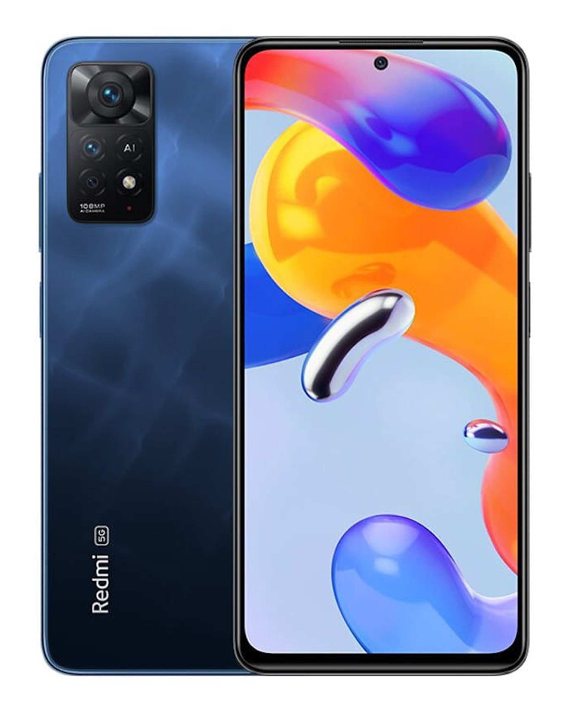 گوشی موبایل شیائومی مدل Redmi Note 11 pro 5G دو سیم‌ کارت ظرفیت 128 گیگابایت و رم 8 گیگابایت آبی