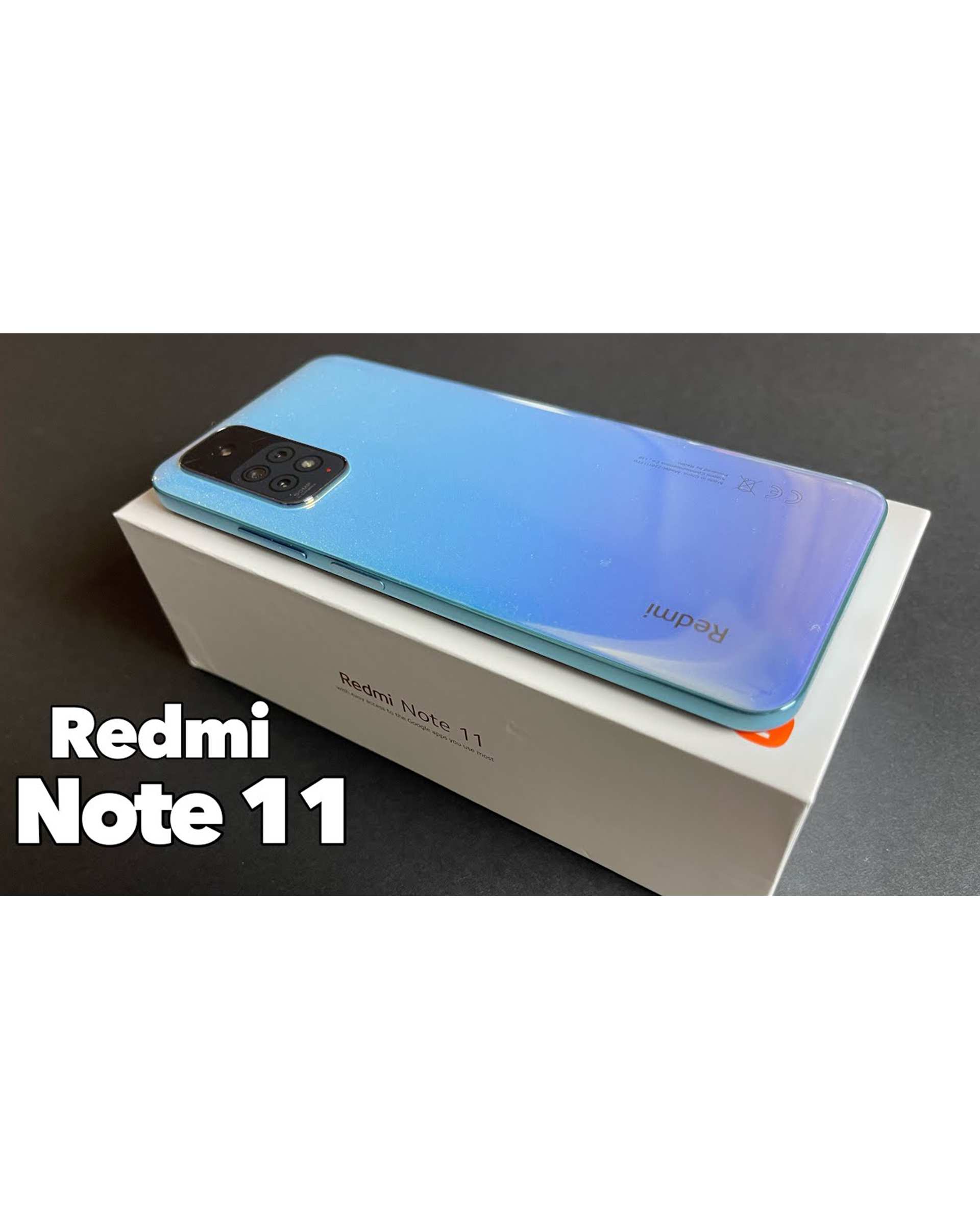 گوشی موبایل شیائومی مدل Redmi Note 11 دو سیم‌ کارت ظرفیت 128 گیگابایت و رم 6 گیگابایت آبی روشن