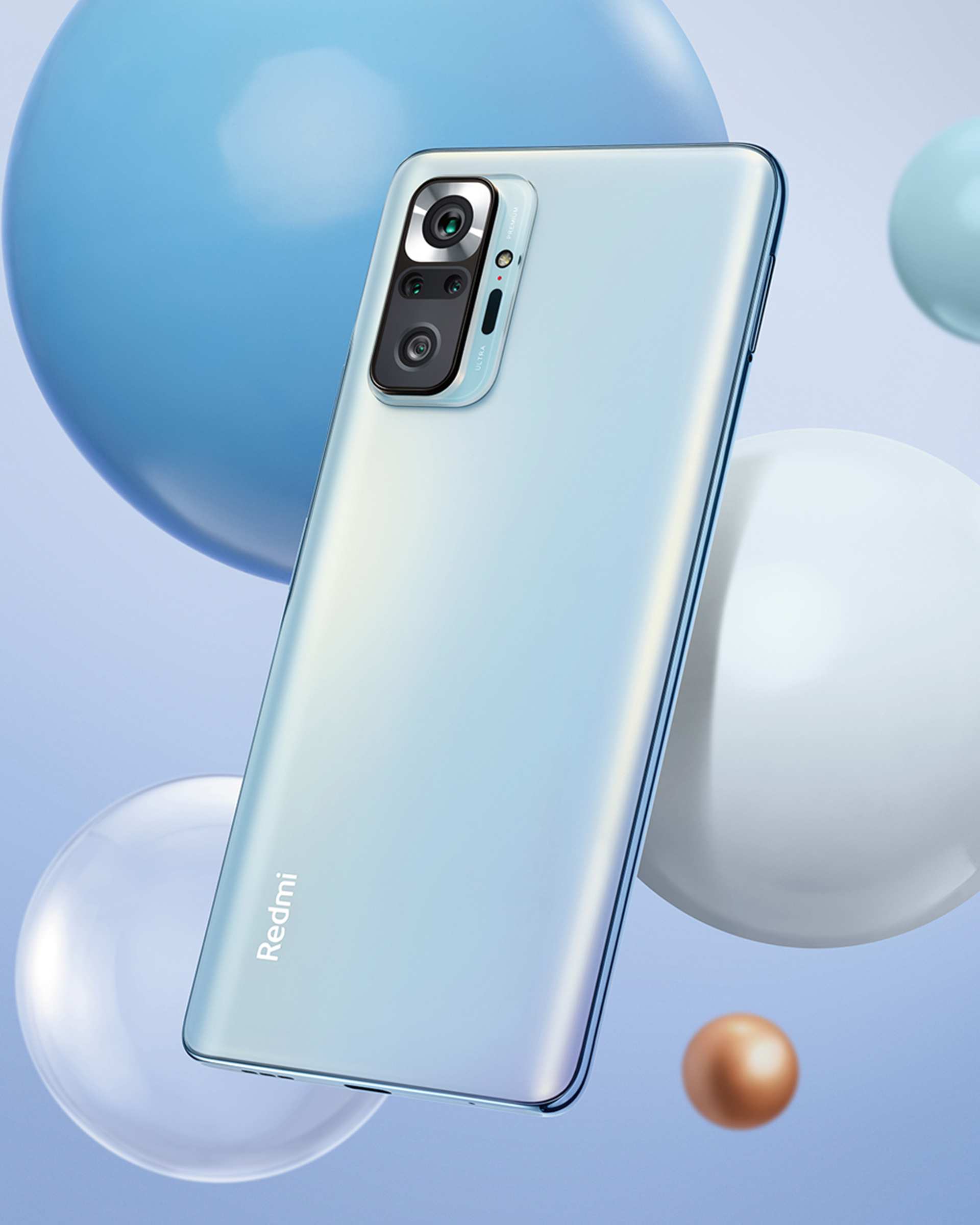 گوشی موبایل شیائومی مدل Redmi Note 10 Pro دو سیم‌ کارت ظرفیت 256 گیگابایت و رم 8 گیگابایت آبی