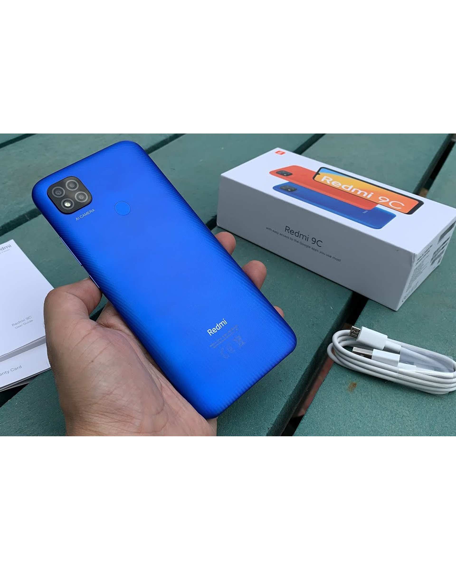 گوشی موبایل شیائومی مدل Redmi 9C دو سیم‌ کارت ظرفیت 64 گیگابایت و رم 3 گیگابایت آبی