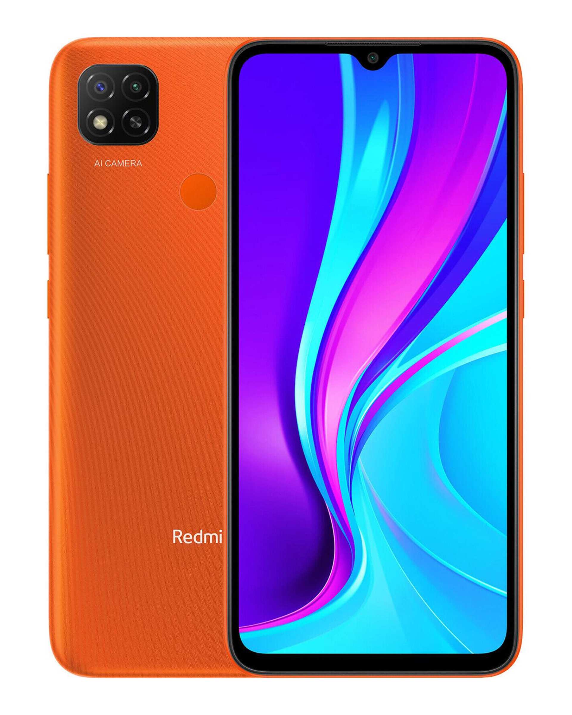 گوشی موبایل شیائومی مدل Redmi 9C دو سیم‌ کارت ظرفیت 64 گیگابایت و رم 3 گیگابایت نارنجی