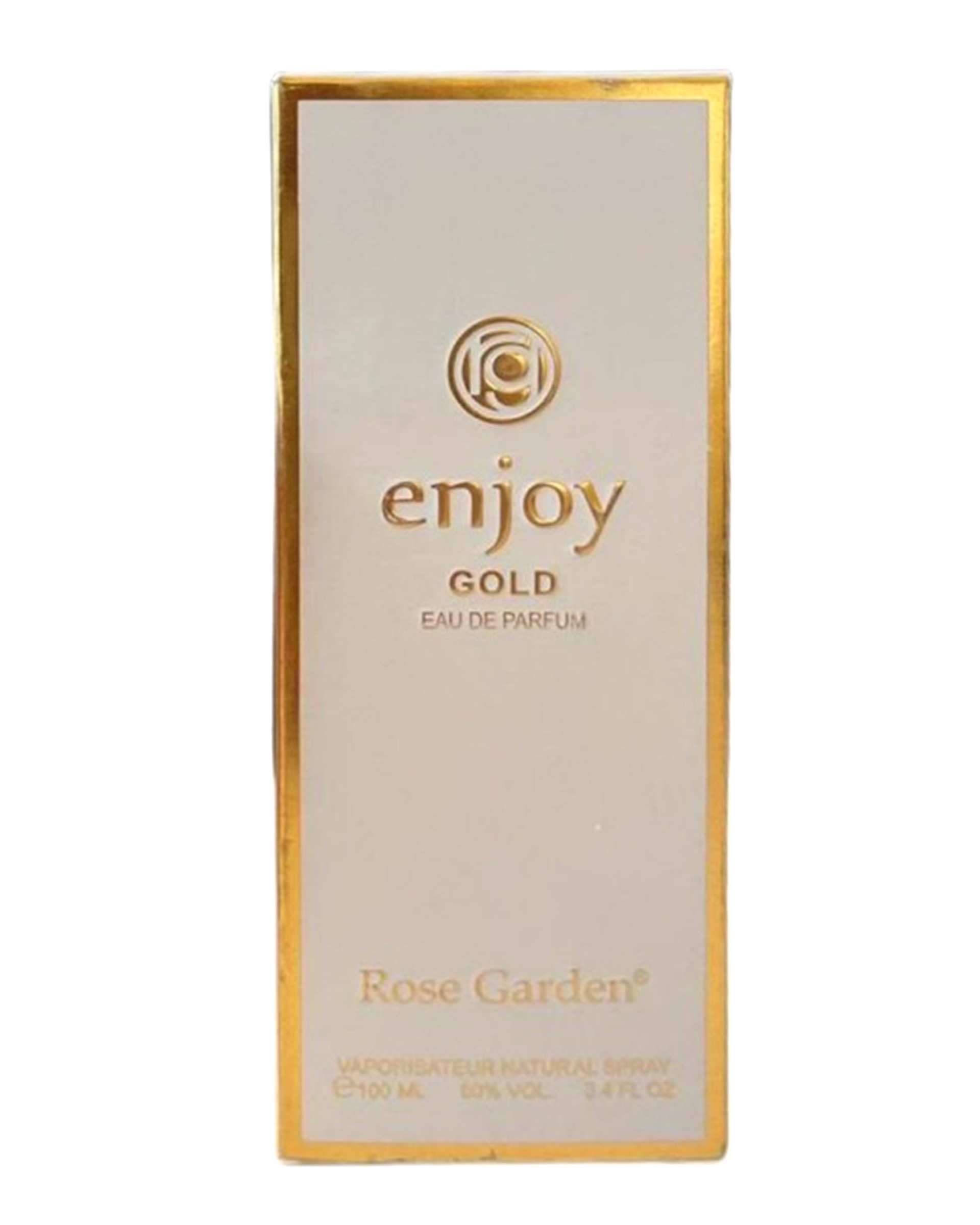 عطر زنانه رز گاردن Enjoy Gold EDP 100ml Rose Garden