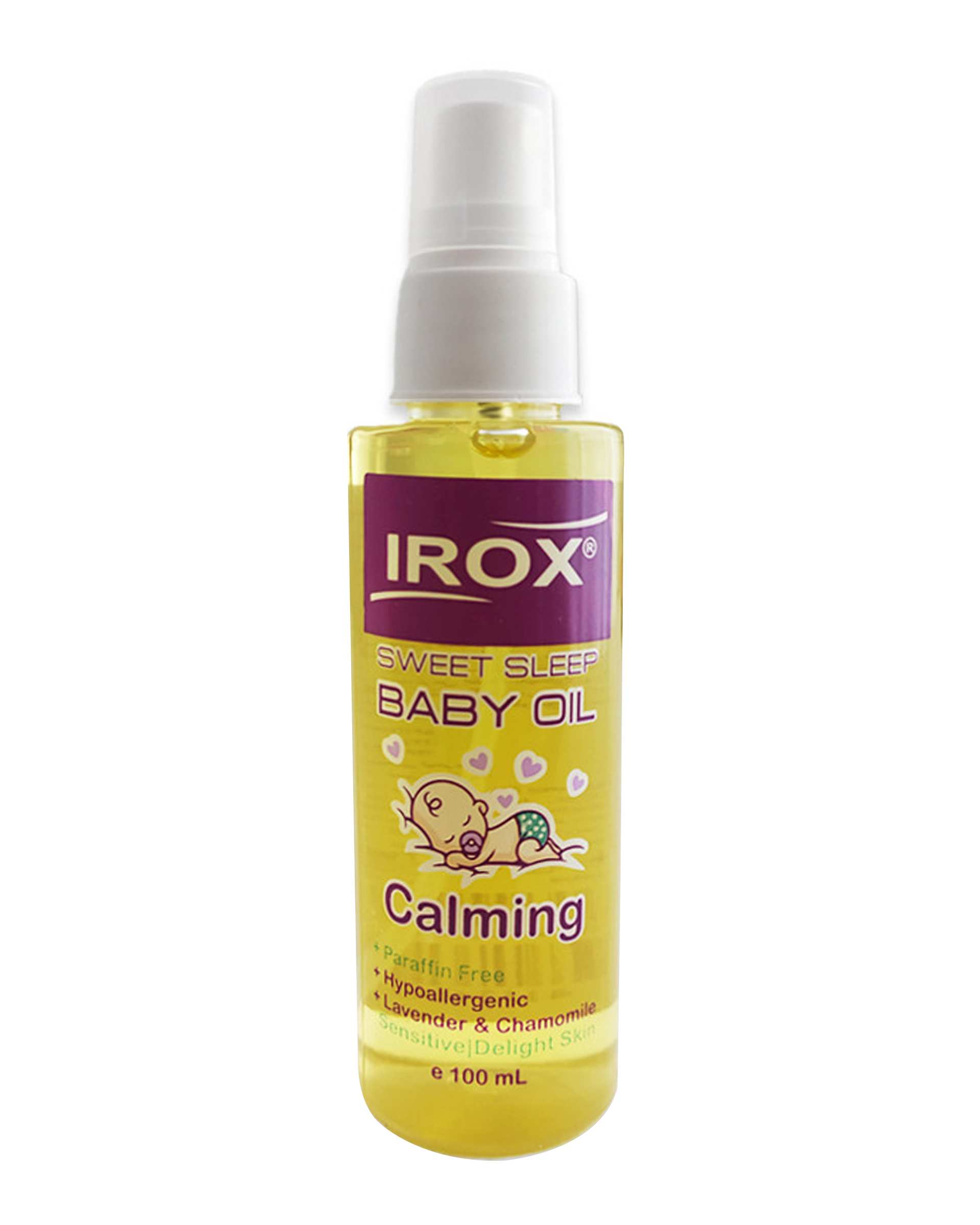 روغن بدن کودک ایروکس Irox مدل Calming حجم 100ml