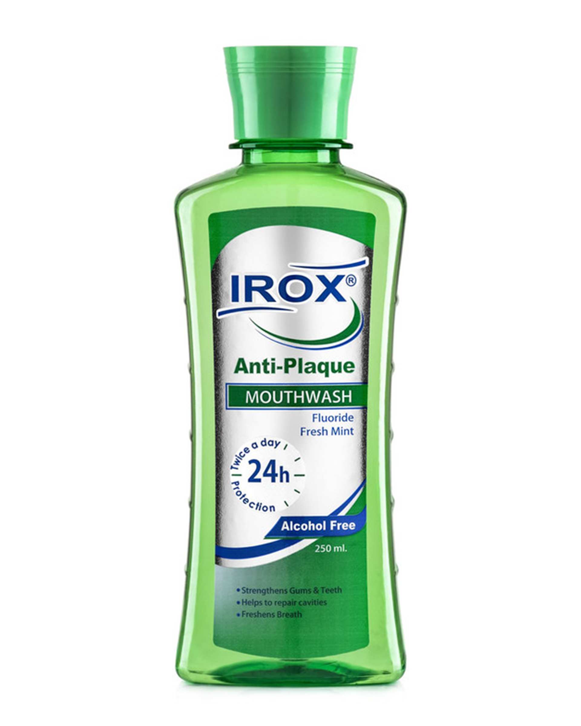 دهانشویه ایروکس Irox مدل Anti Plaque حجم 250ml