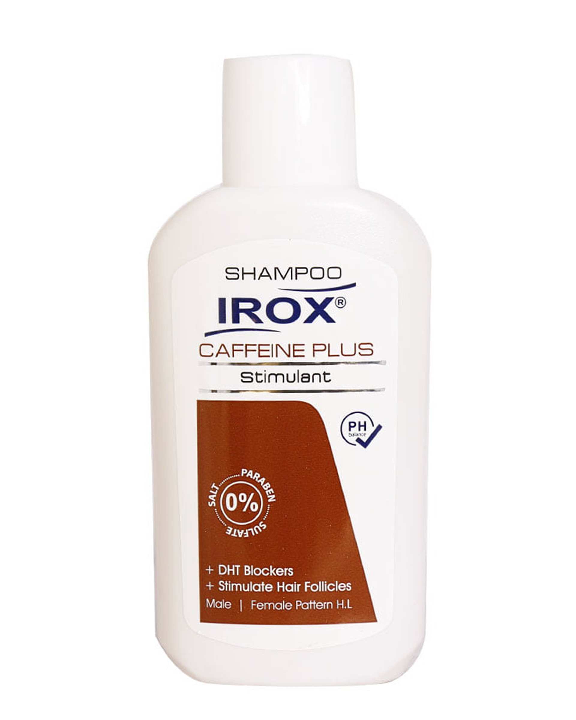 شامپو مو کافئین پلاس ایروکس Irox مناسب موهای دارای ریزش 200ml