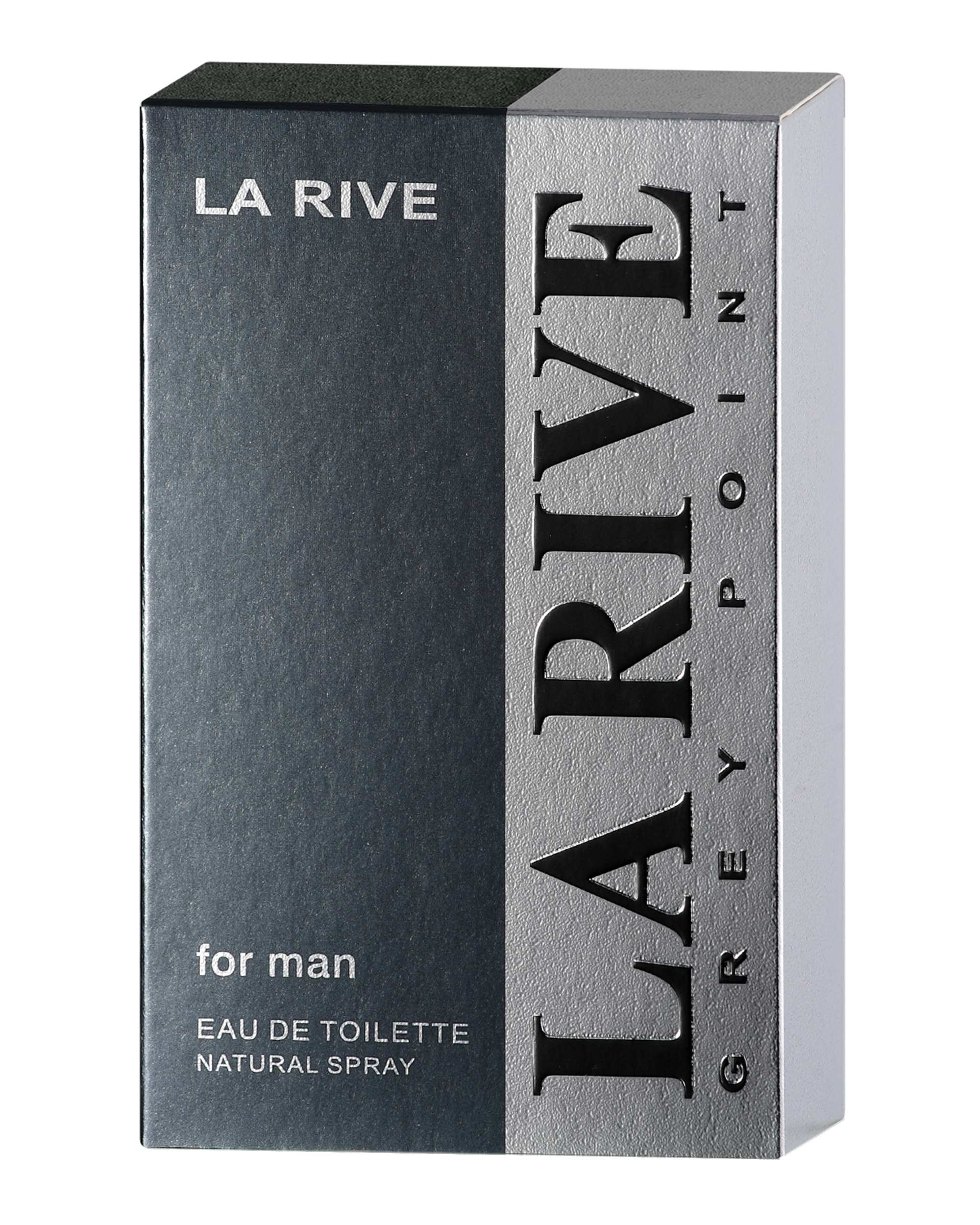 عطر مردانه لاریو Grey Point EDT 90ml La Rive