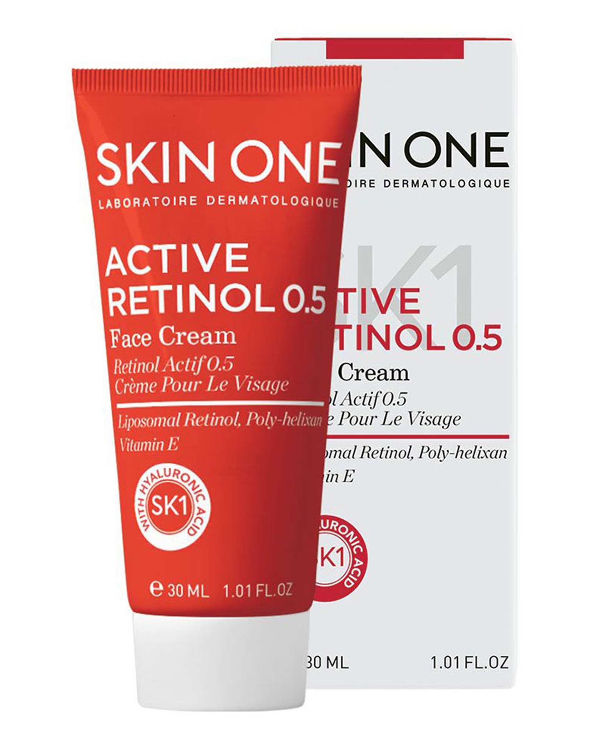 کرم ضد چروک صورت اکتیو رتینول 0.5 اسکین وان Skin One مدل Active Retinol