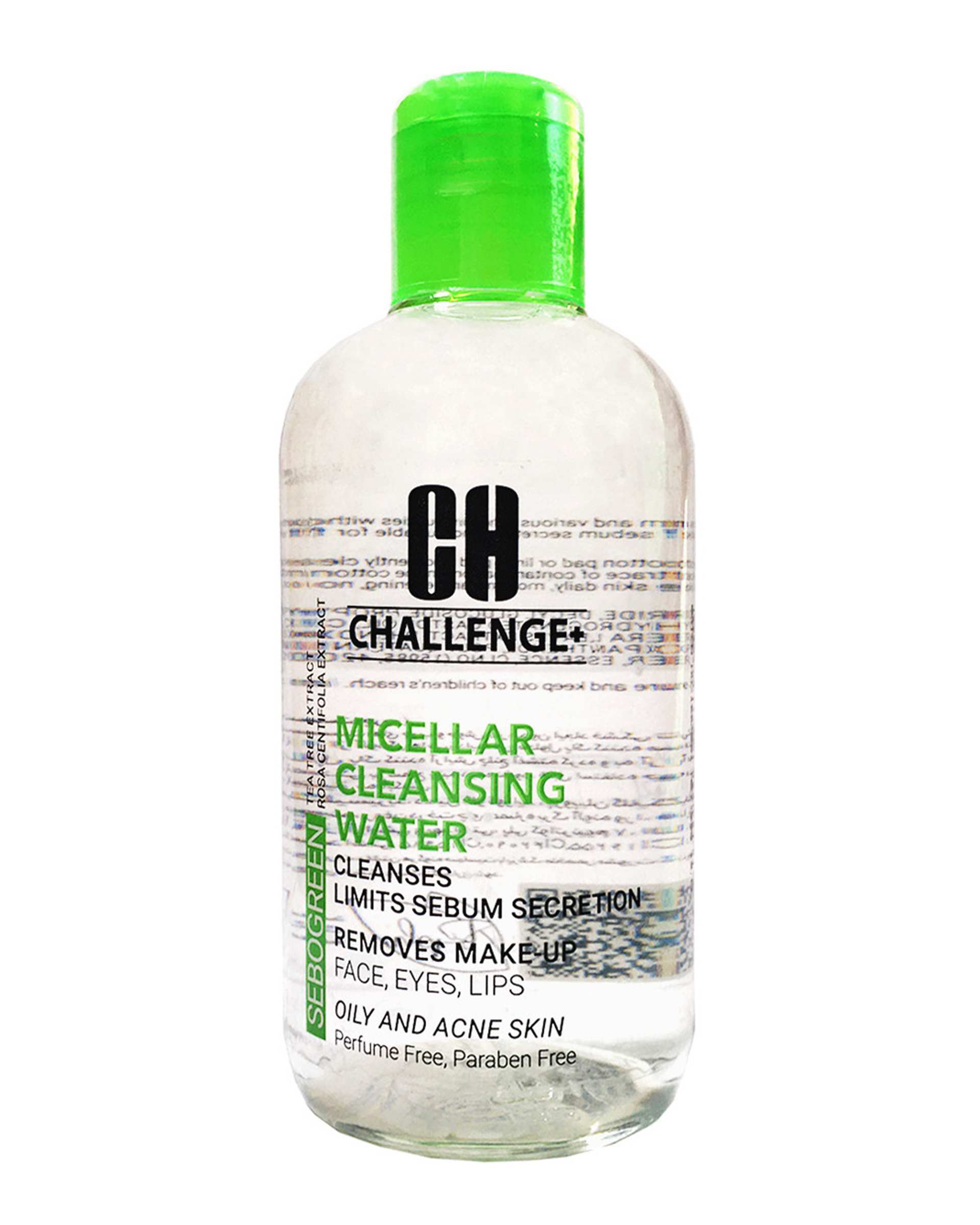 میسلار واتر چلنج Challenge مناسب پوست چرب و مستعد آکنه 250ml