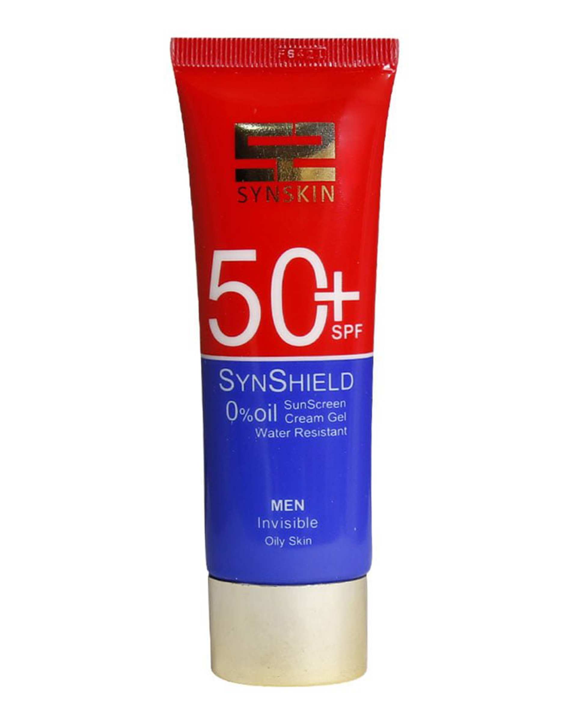 ژل کرم ضد آفتاب مردانه +SPF50 فاقد چربی ساین اسکین Synskin سری Synshield