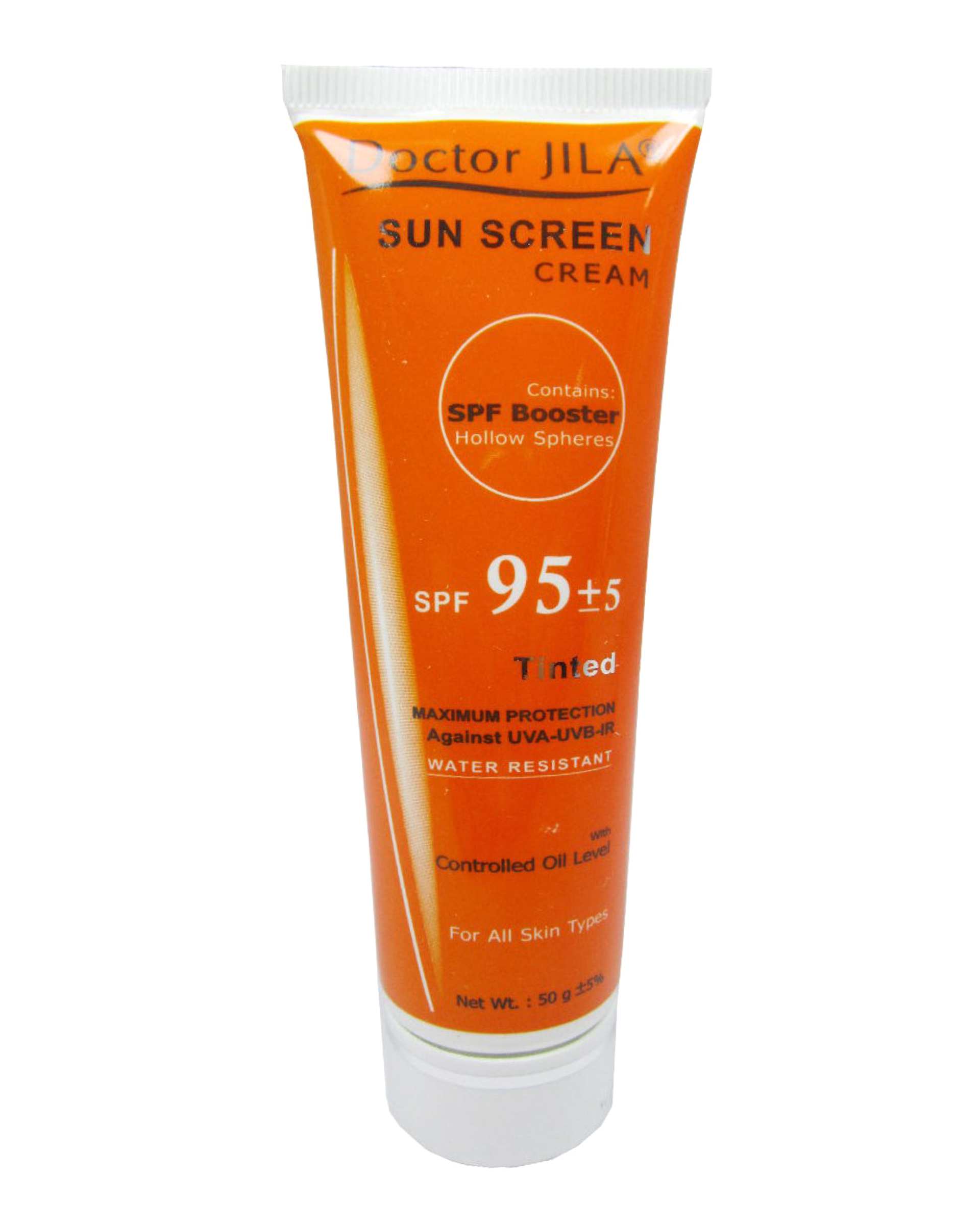 کرم ضد آفتاب رنگی SPF95 دکتر ژیلا Doctor Jila وزن 50 گرم