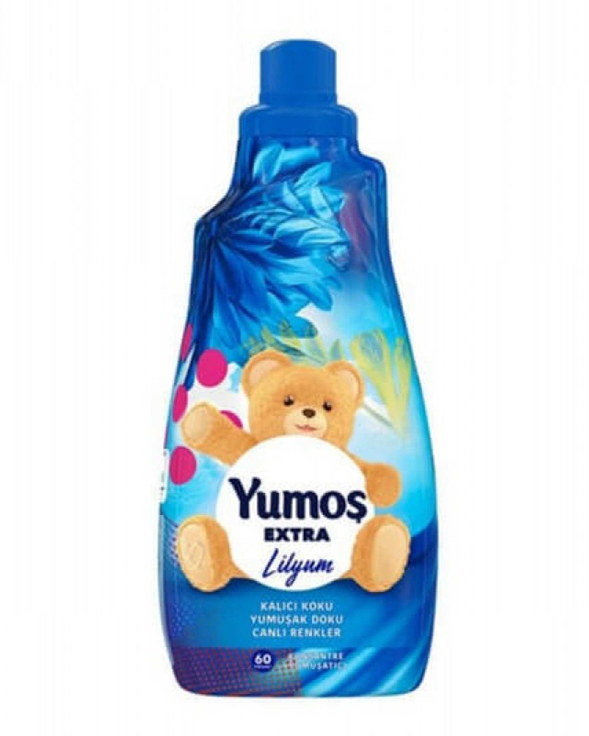 مایع نرم کننده لباس یوموش Yumos مدل Lilyum رایحه لیلیوم 1440ml