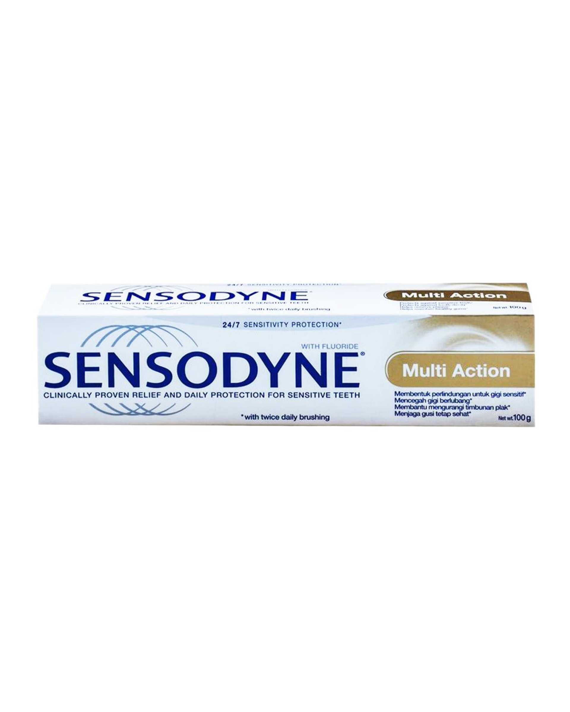 خمیر دندان مولتی اکشن سنسوداین Sensodyne مدل Multi Action وزن 100 گرم