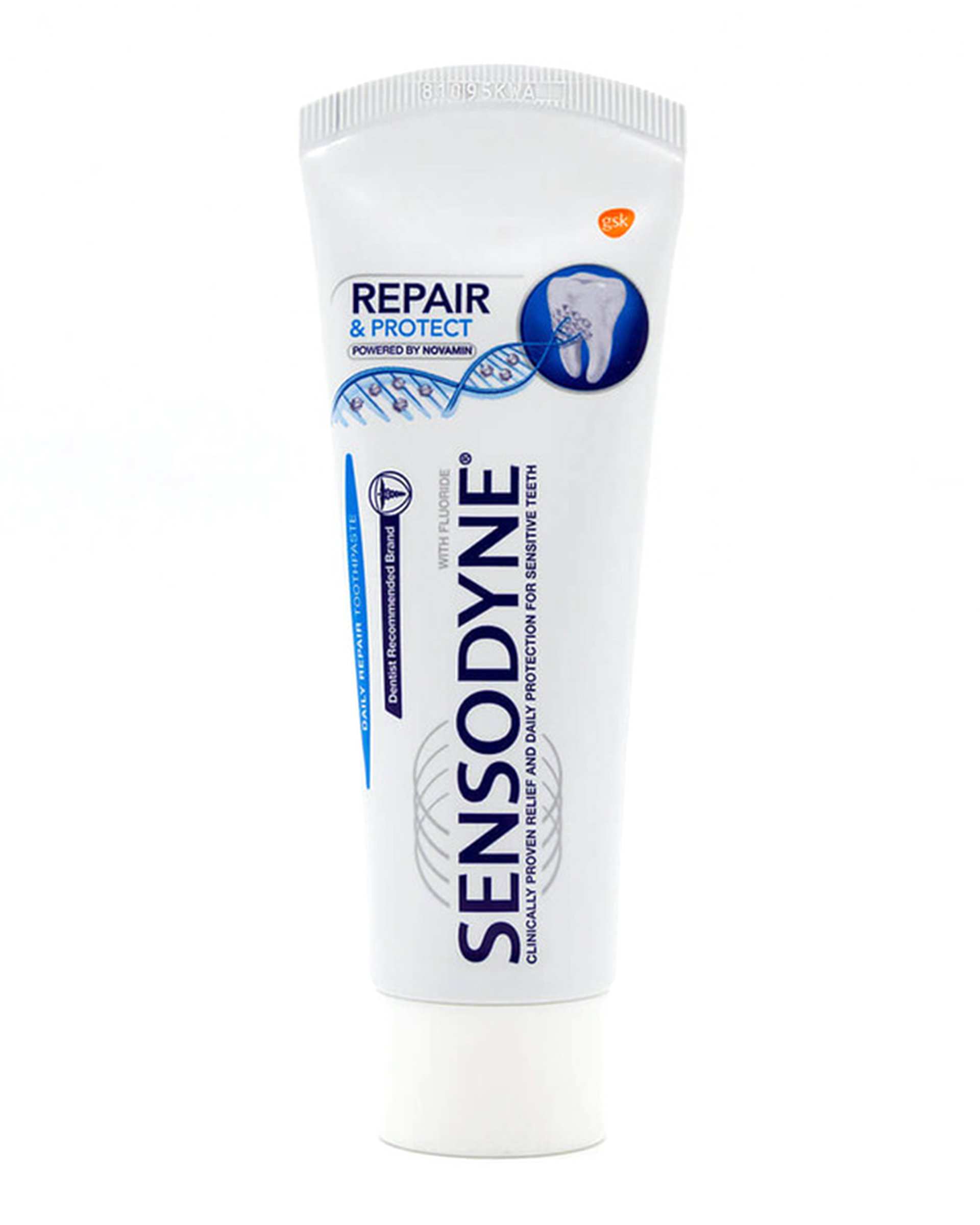 خمیر دندان سنسوداین Sensodyne مدل Repair & Protect حجم 75ml