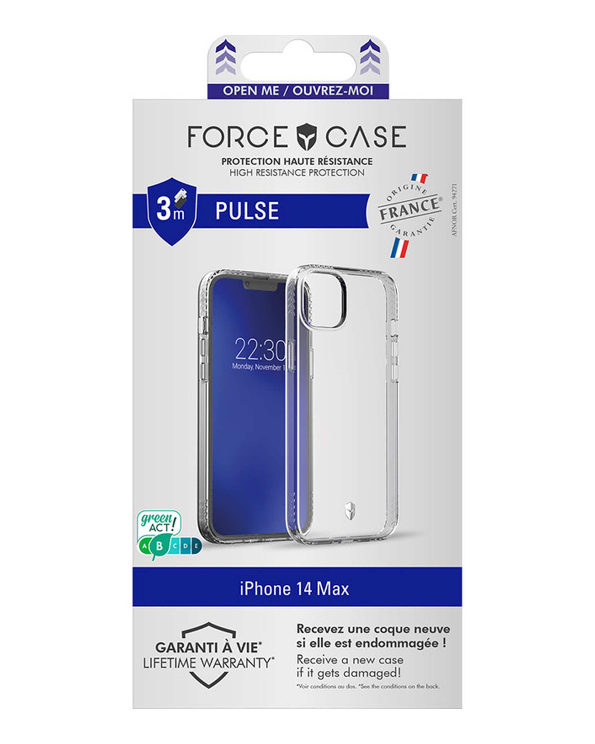 کاور فورس Force مدل FCPULSIP14MT Pulse مناسب برای گوشی موبایل اپل iPhone 14 Plus Max