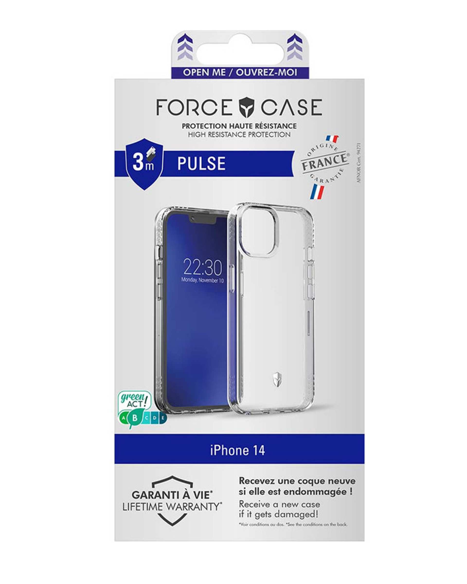 کاور فورس Force مدل FCPULSIP14T Pulse مناسب برای گوشی موبایل اپل iPhone 14