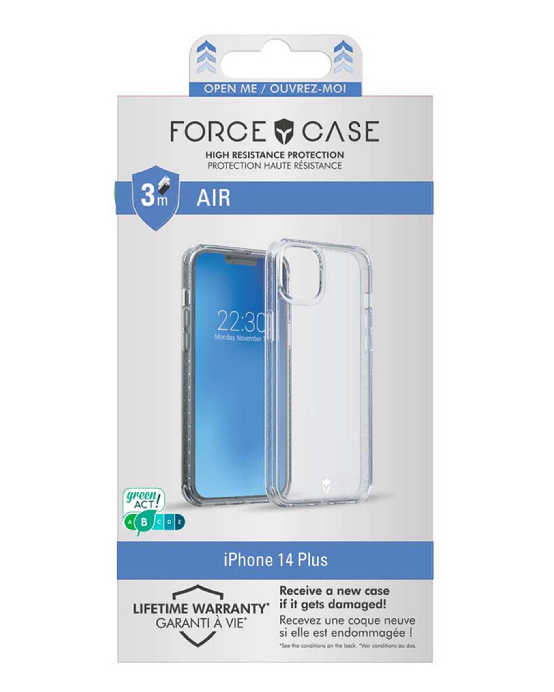 کاور فورس Force مدل FCAIRIP14MT Air مناسب برای گوشی موبایل اپل iPhone 14 Plus Max