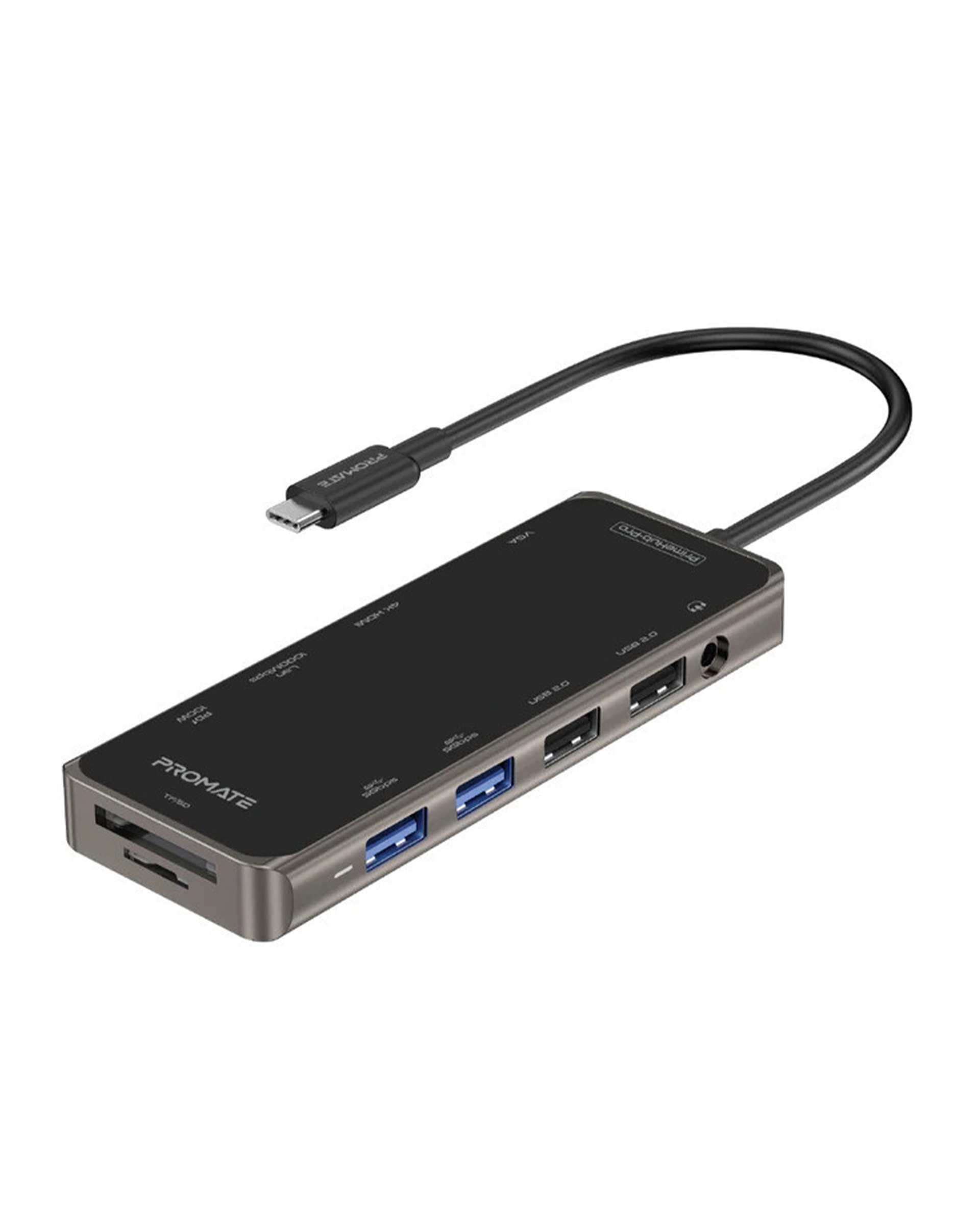 هاب 11 پورت USB-C پرومیت Promate مدل PRIMEHUB-PRO