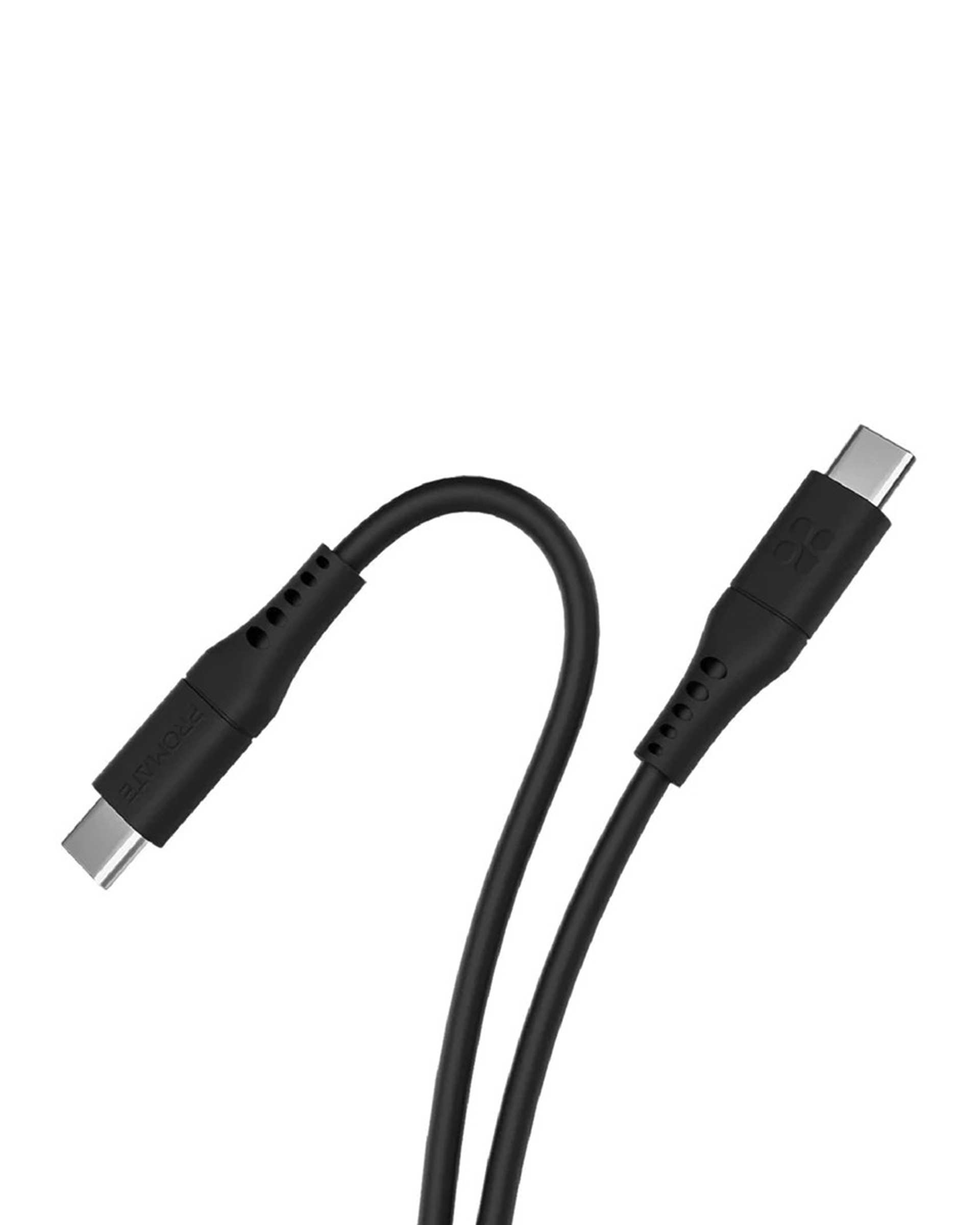 کابل USB-C مشکی پرومیت Promate مدل POWERLINK-CC200 طول 2 متر