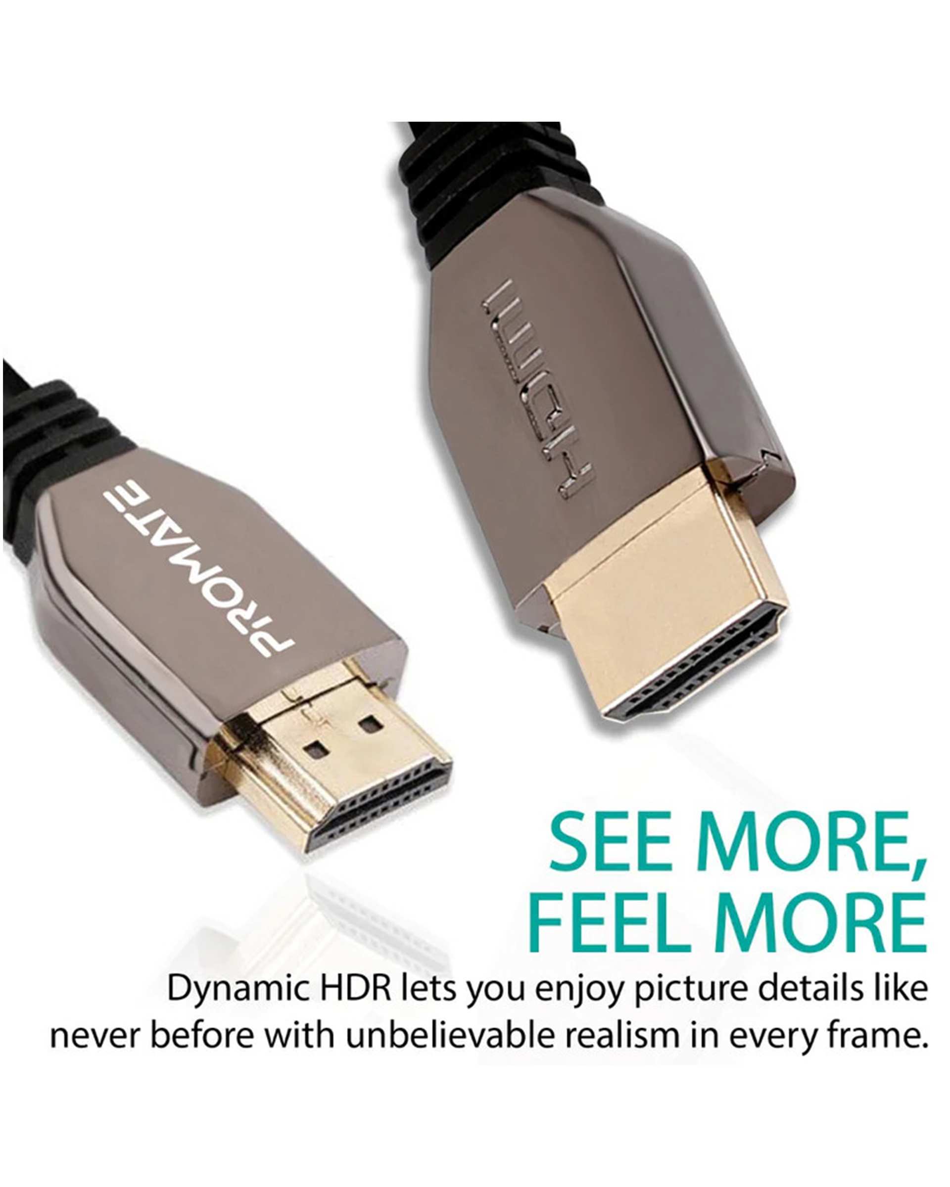 کابل HDMI 2.1 مشکی پرومیت Promate مدل PROLINK8K-300 طول 3 متر