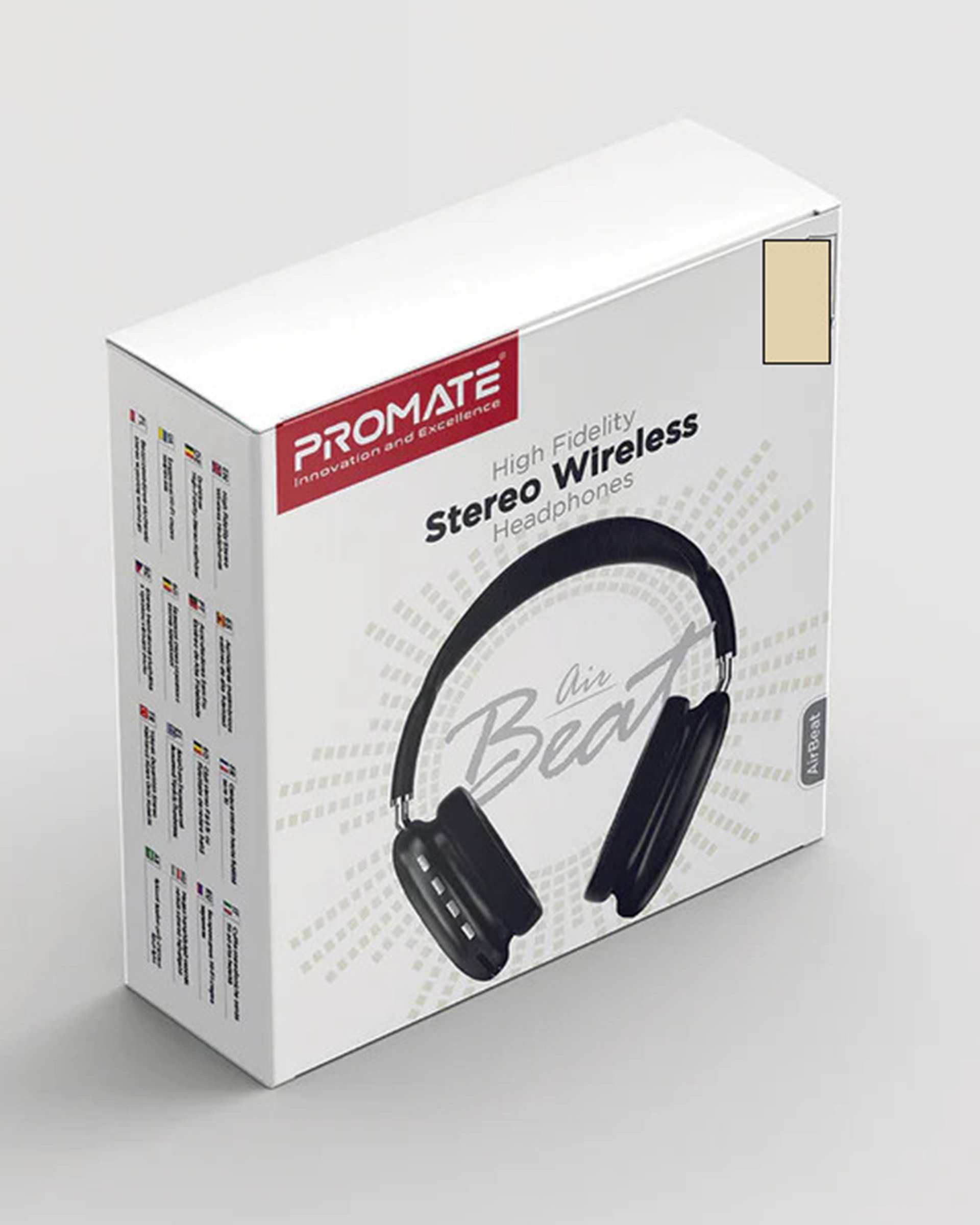 هدفون بی سیم مشکی پرومیت Promate مدل AIRBEAT.B