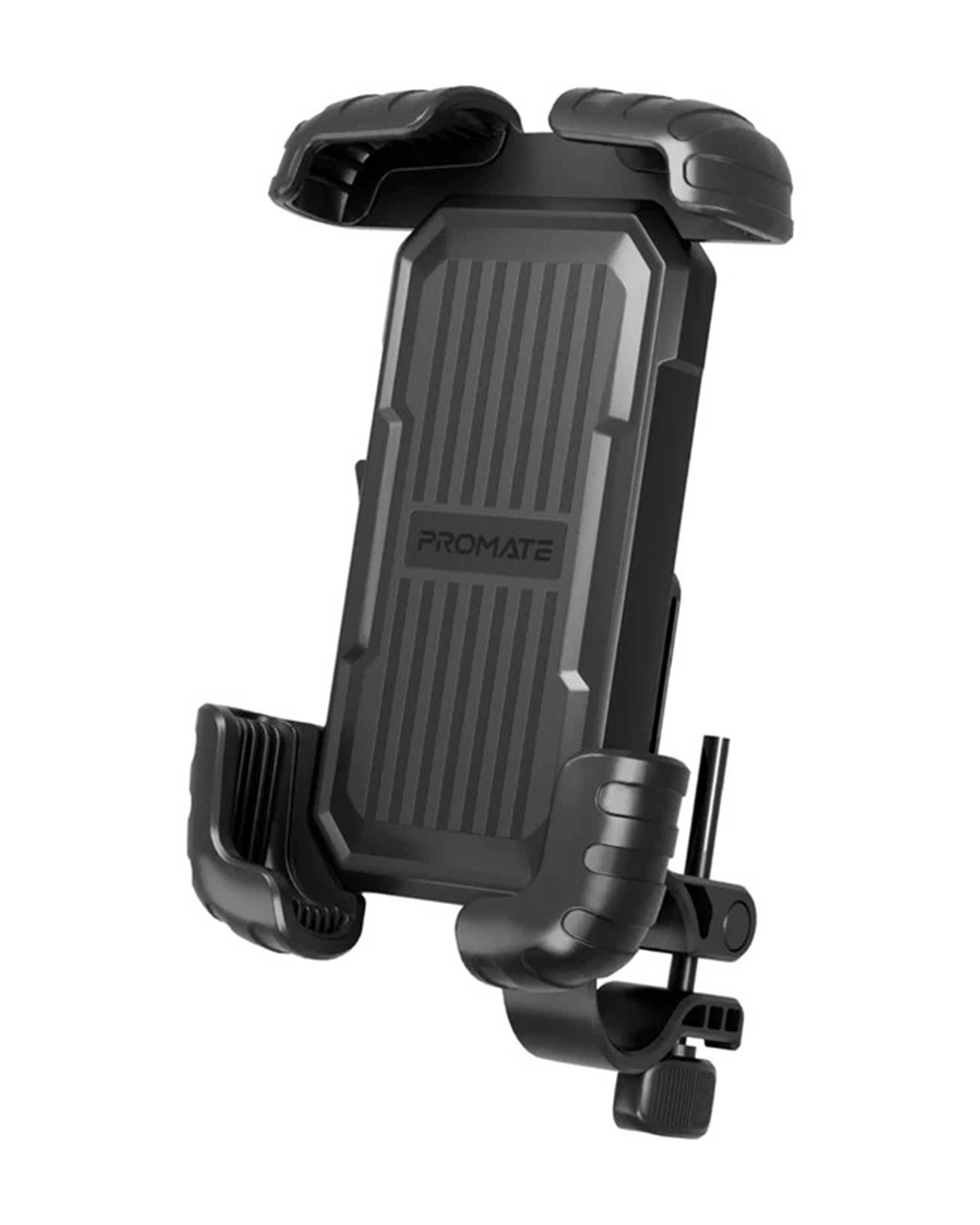 پایه نگهدارنده گوشی موبایل مشکی پرومیت Promate مدل BIKEMOUNT-2 مناسب دوچرخه