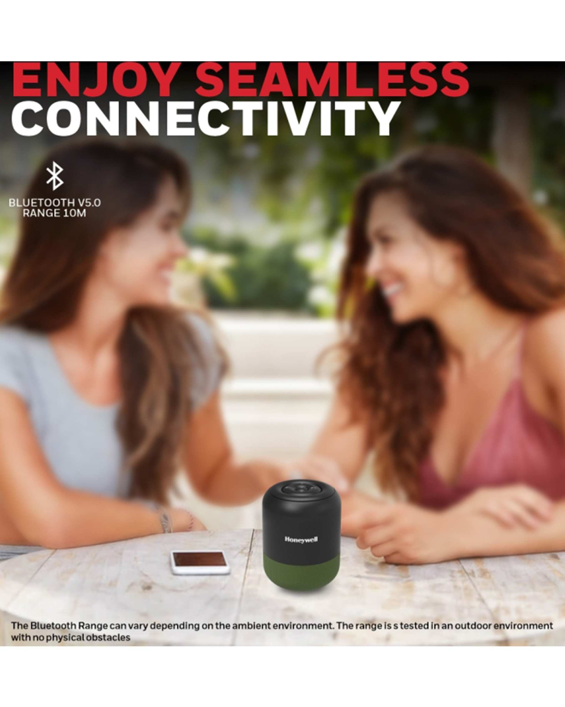 اسپیکر بلوتوثی سبز زیتونی هانیول Honeywell مدل Moxie V200