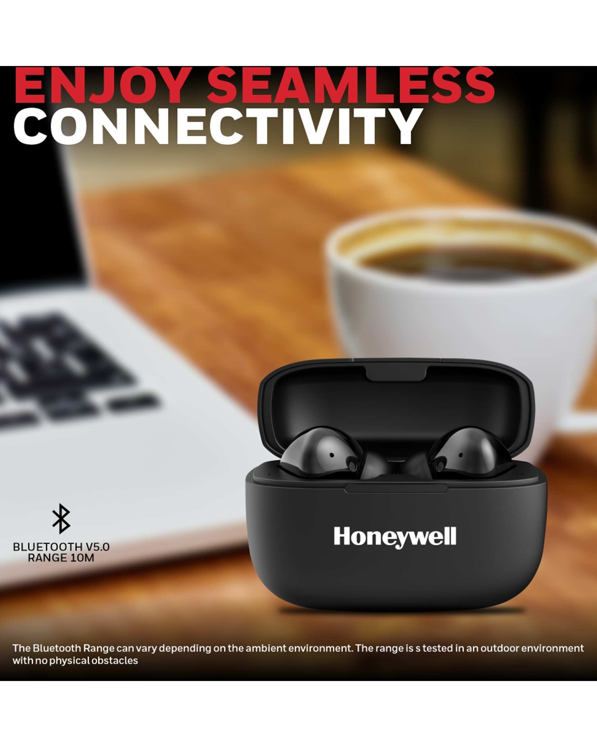 هدفون بی سیم مشکی هانیول Honeywell مدل Suono P3000