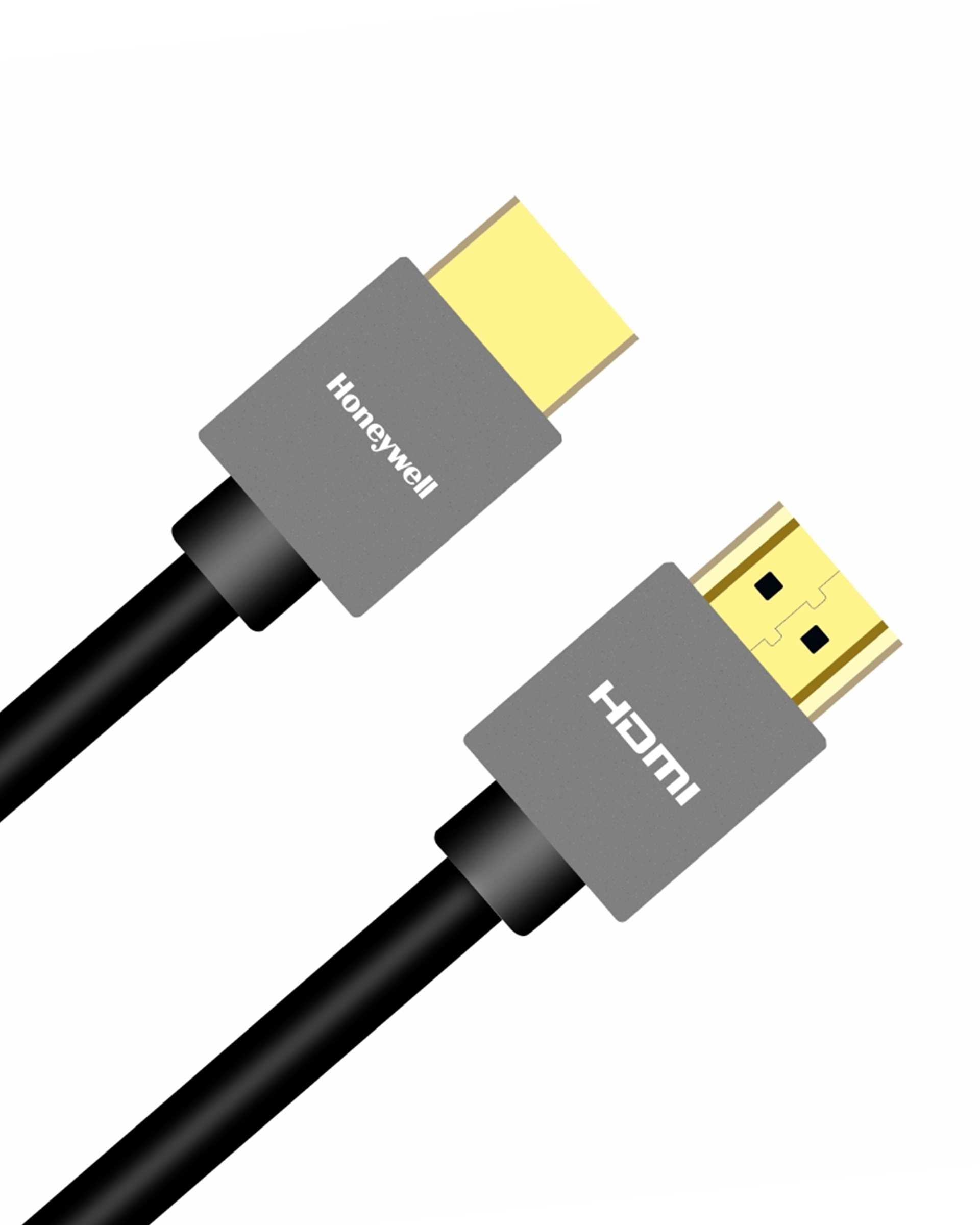 کابل HDMI 2.0 مشکی طوسی هانیول Honeywell طول 2 متر