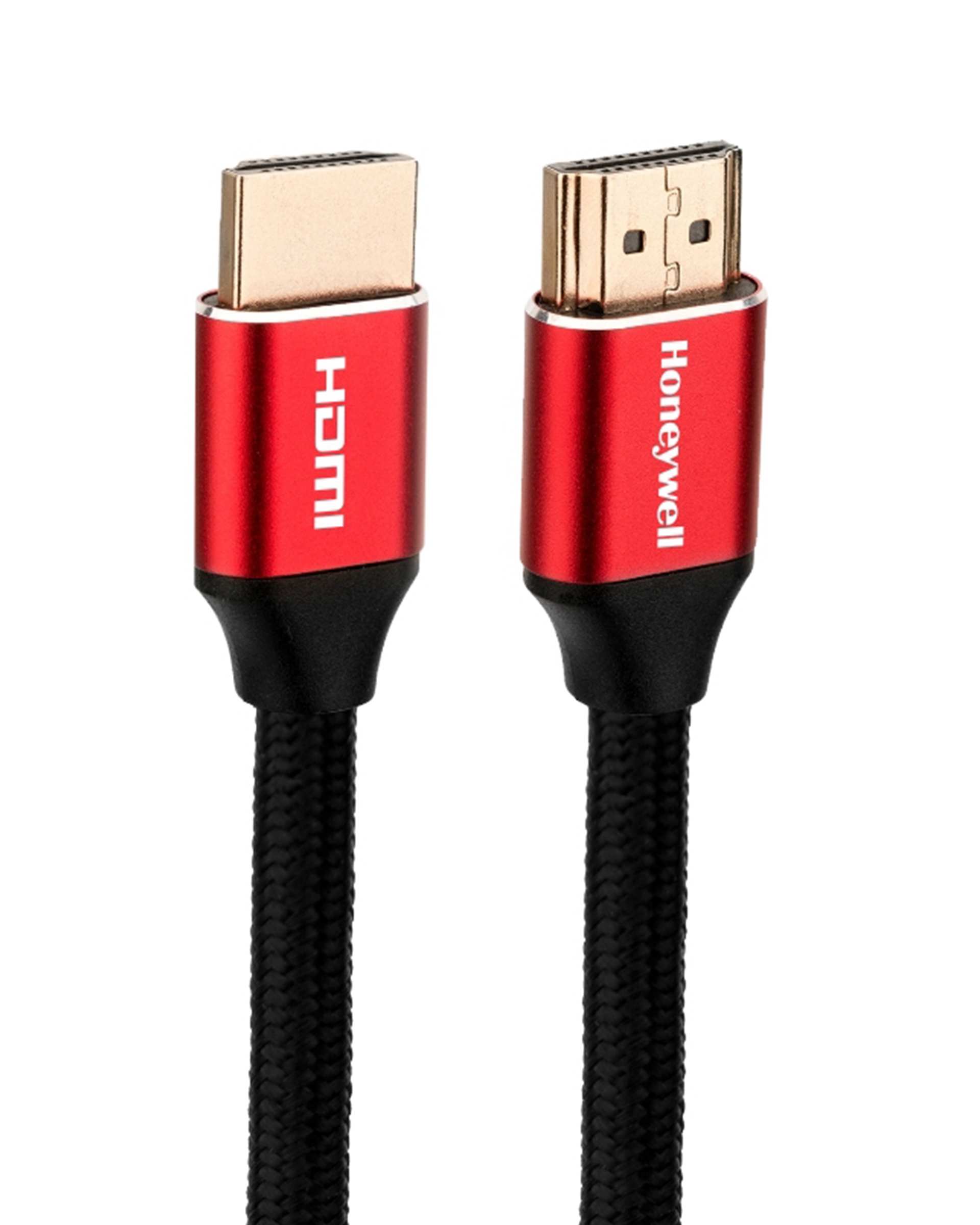 کابل HDMI 2.1 مشکی قرمز هانیول Honeywell به طول 2 متر