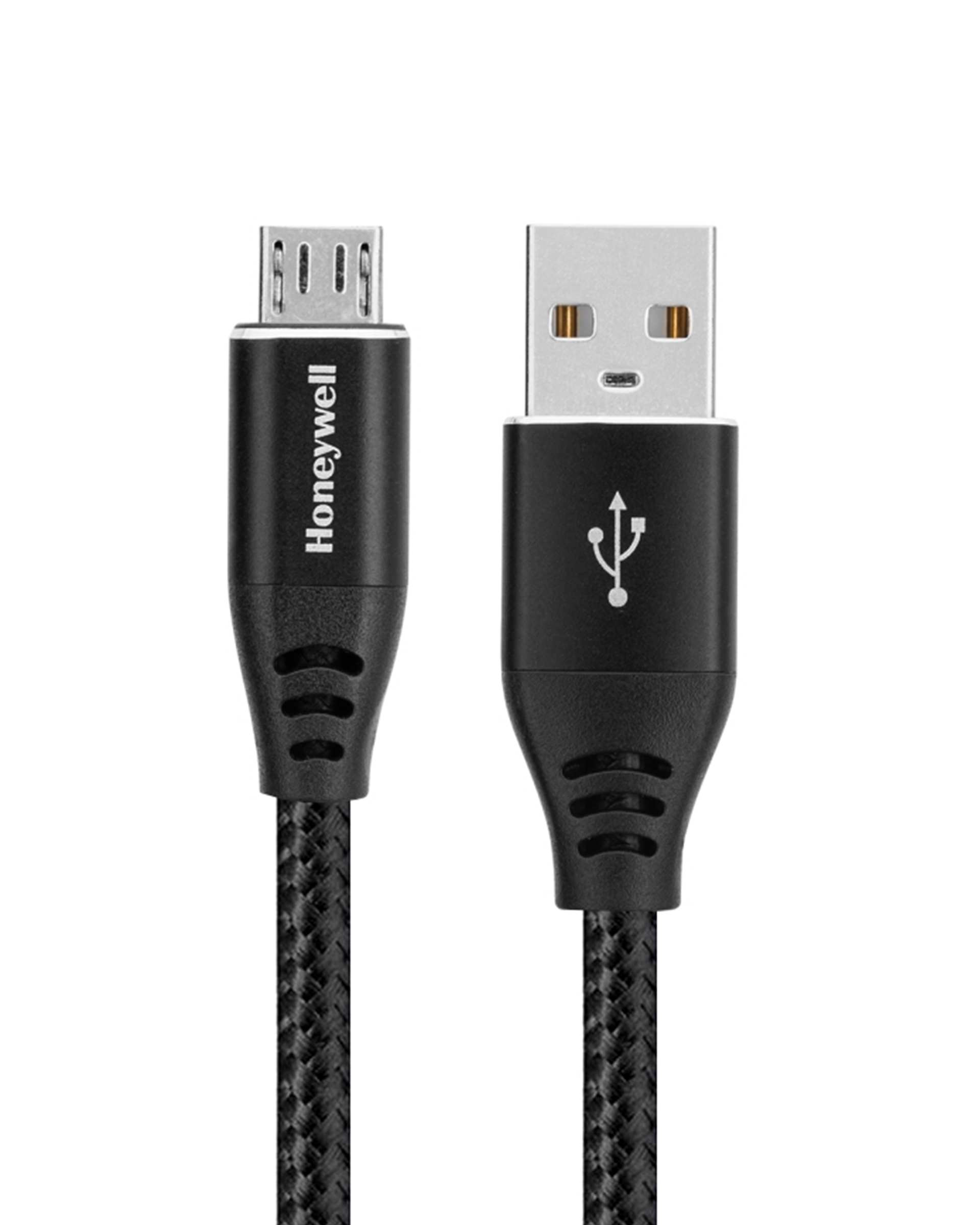 کابل تبدیل USB به MicroUSB مشکی هانیول Honeywell طول 1.2 متر