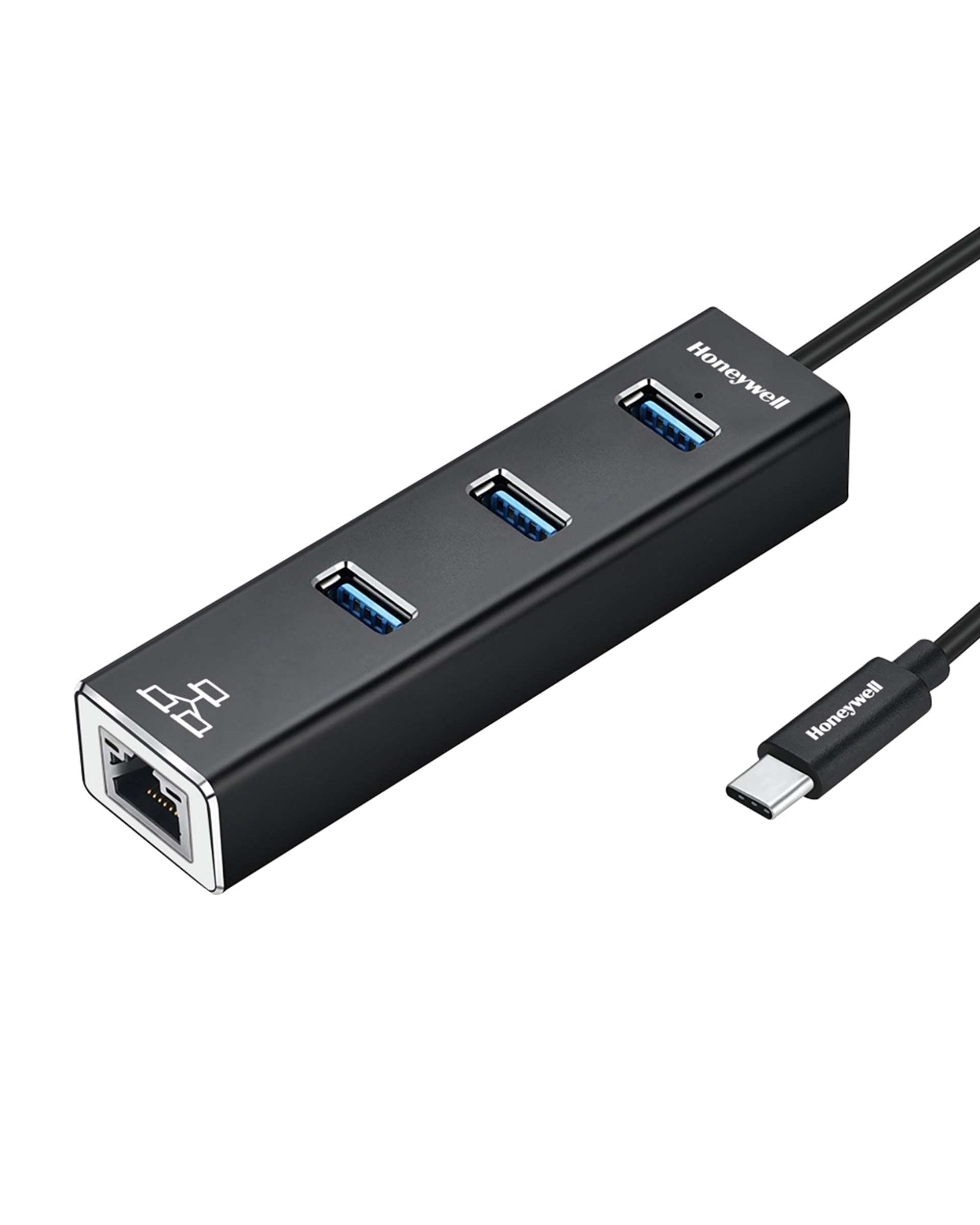 هاب 3 پورت USB 3.0 مشکی هانیول Honeywell