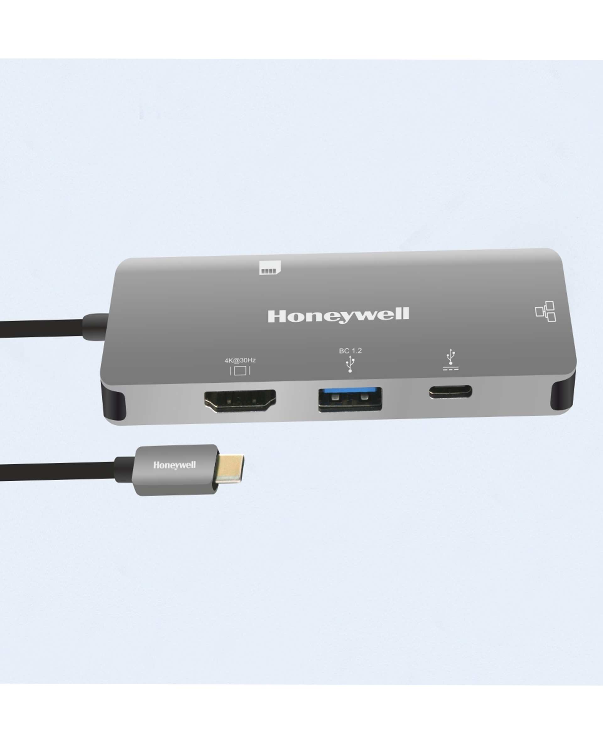 هاب داک استیشن 6 پورت طوسی هانیول Honeywell مدل HC000007